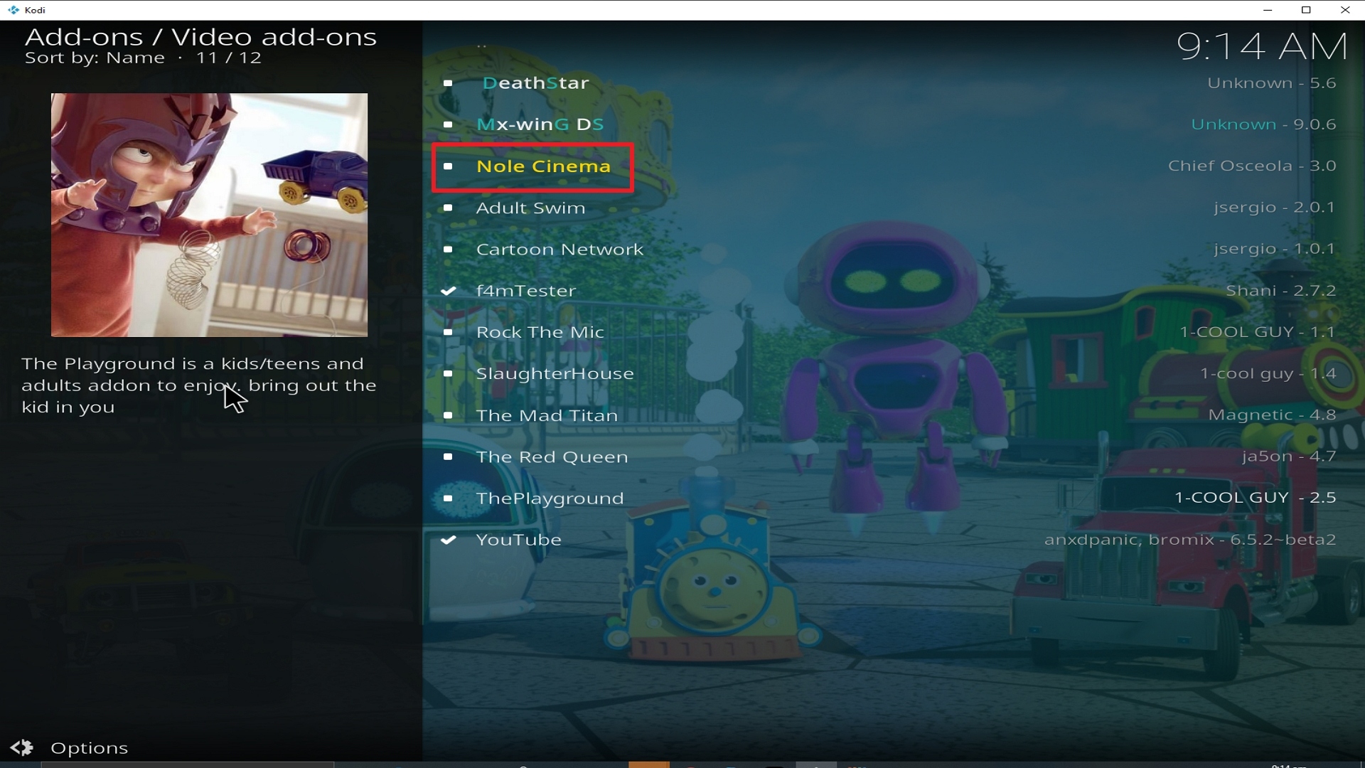 Step 22 Installing Nole Cinema addon on Kodi