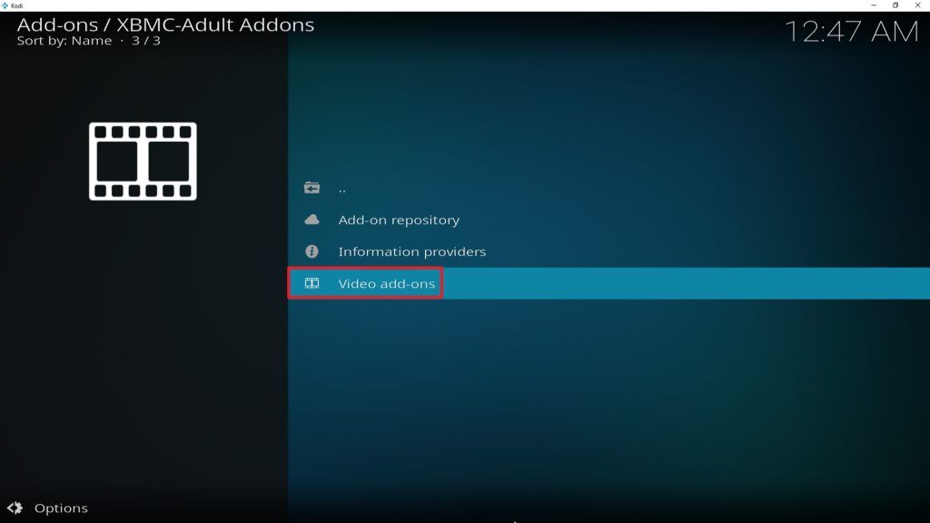 Step 23 Installing Empflix Kodi addon on Kodi