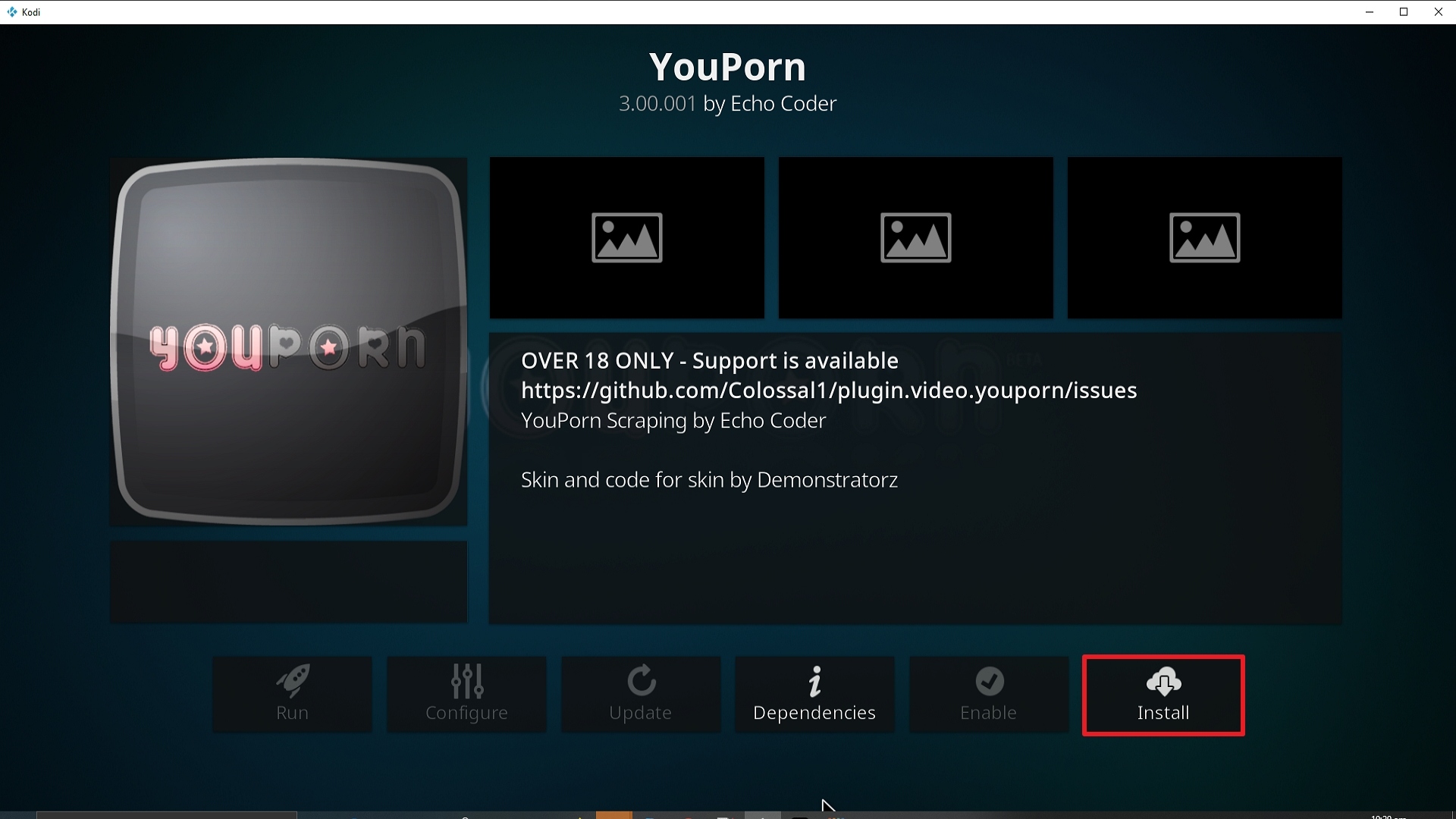Step 23 Installing YouPorn addon on Kodi