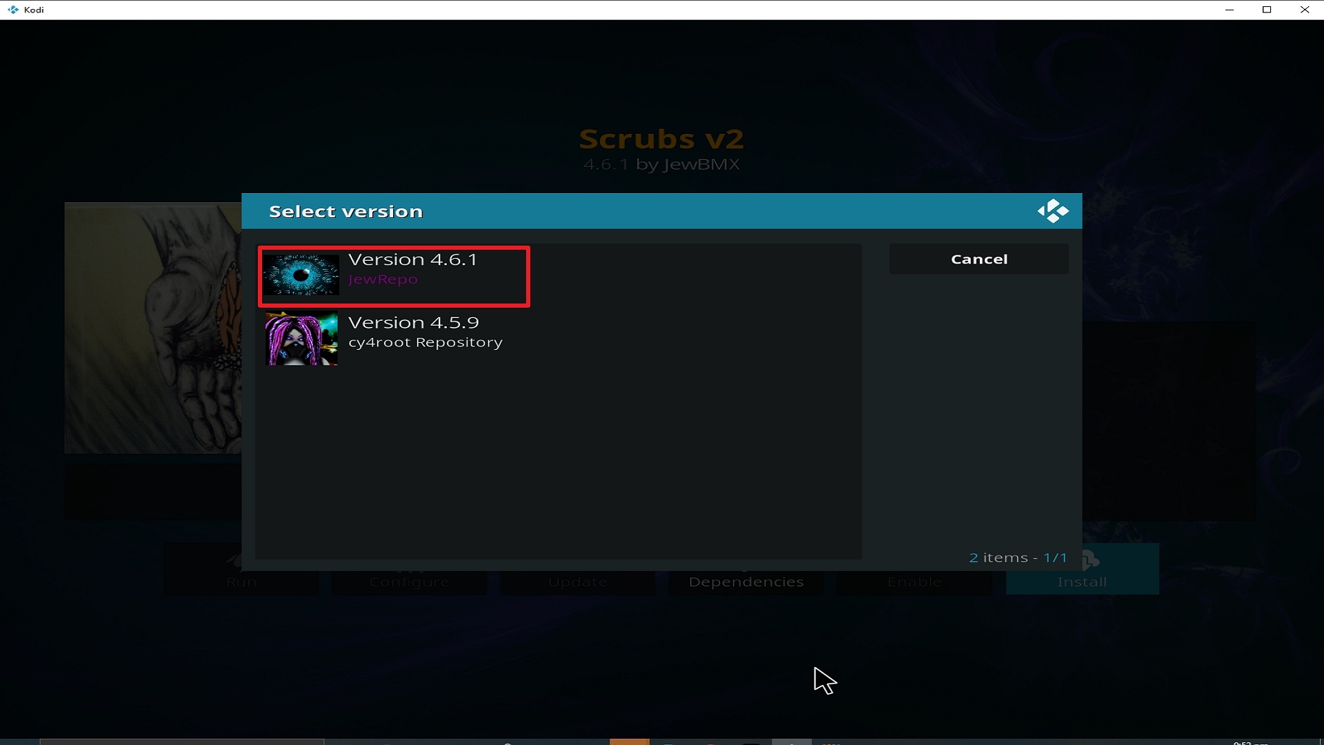 Step 24 Installing Scrubs V2 addon on Kodi