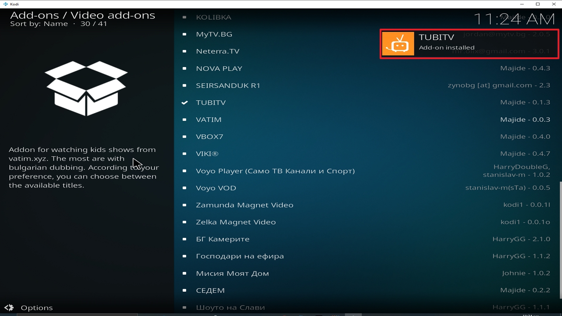 Step 24 Installing Tubi TV addon on Kodi