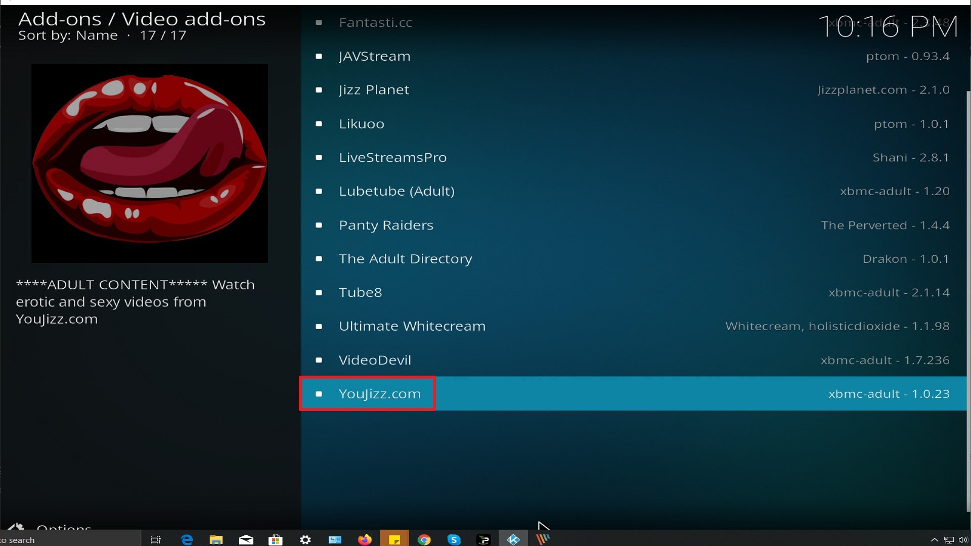 Step 24 Installing Youjizz addon on Kodi