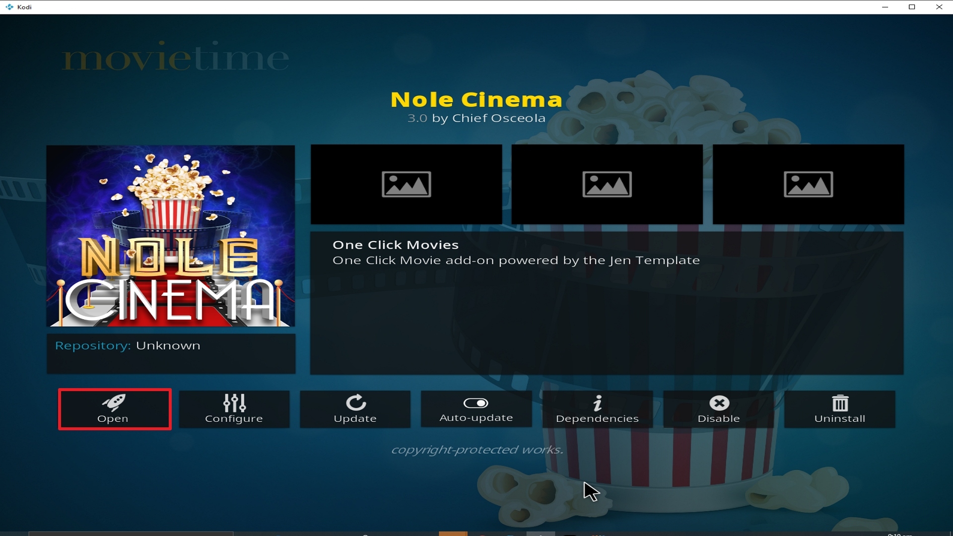 Step 26 Installing Nole Cinema addon on Kodi