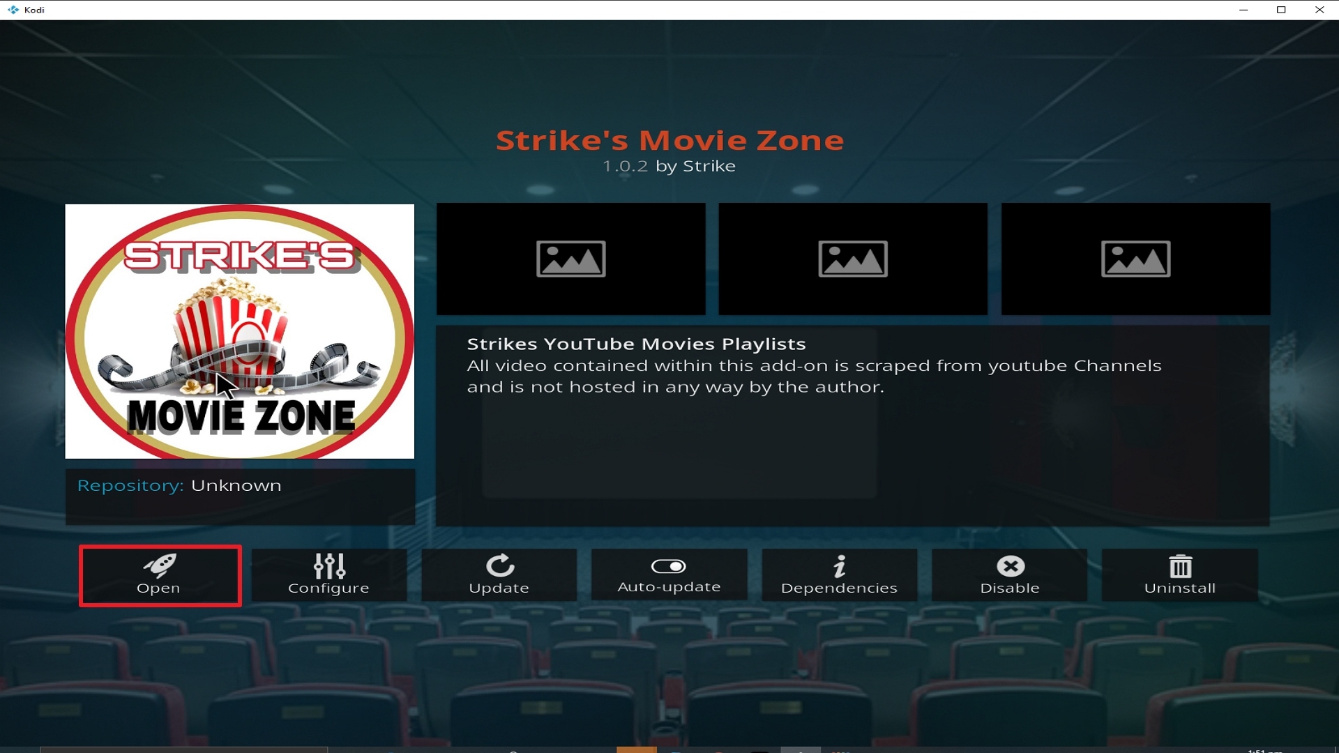 Step 26 Installing Strikes Movie Zone addon on Kodi