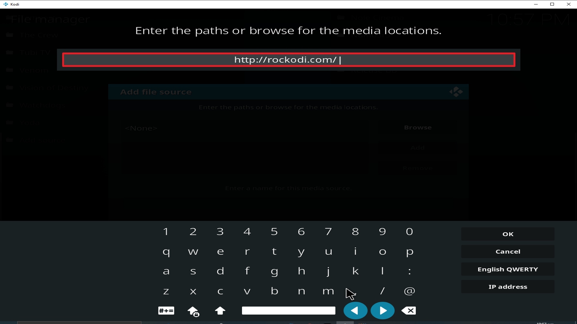 Step 9 Installing Fight Tube addon on Kodi