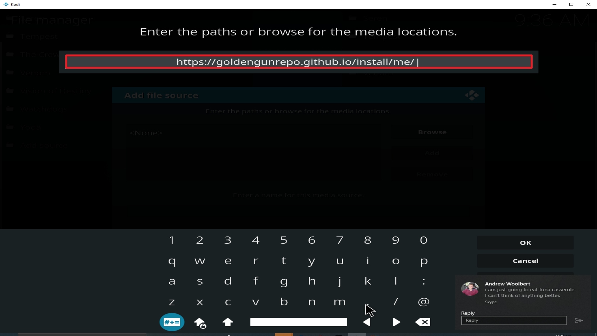 Step 9 Installing I Am Ego addon on Kodi