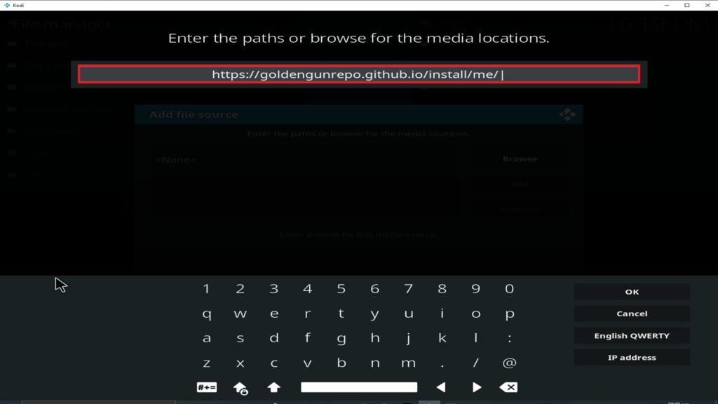 Step 9 Installing Odin addon on Kodi