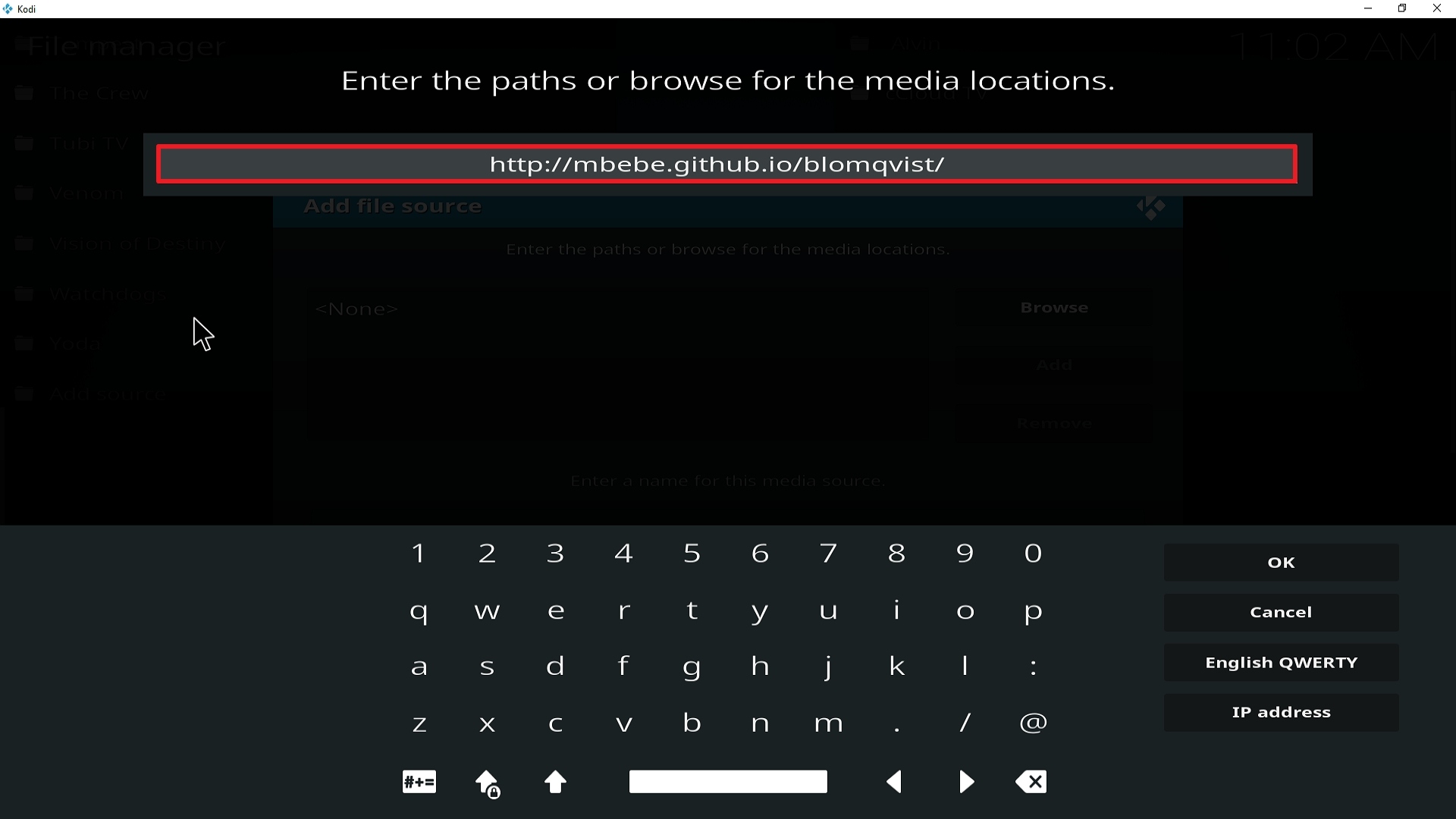 Step 9 Installing Sportowa TV addon on Kodi