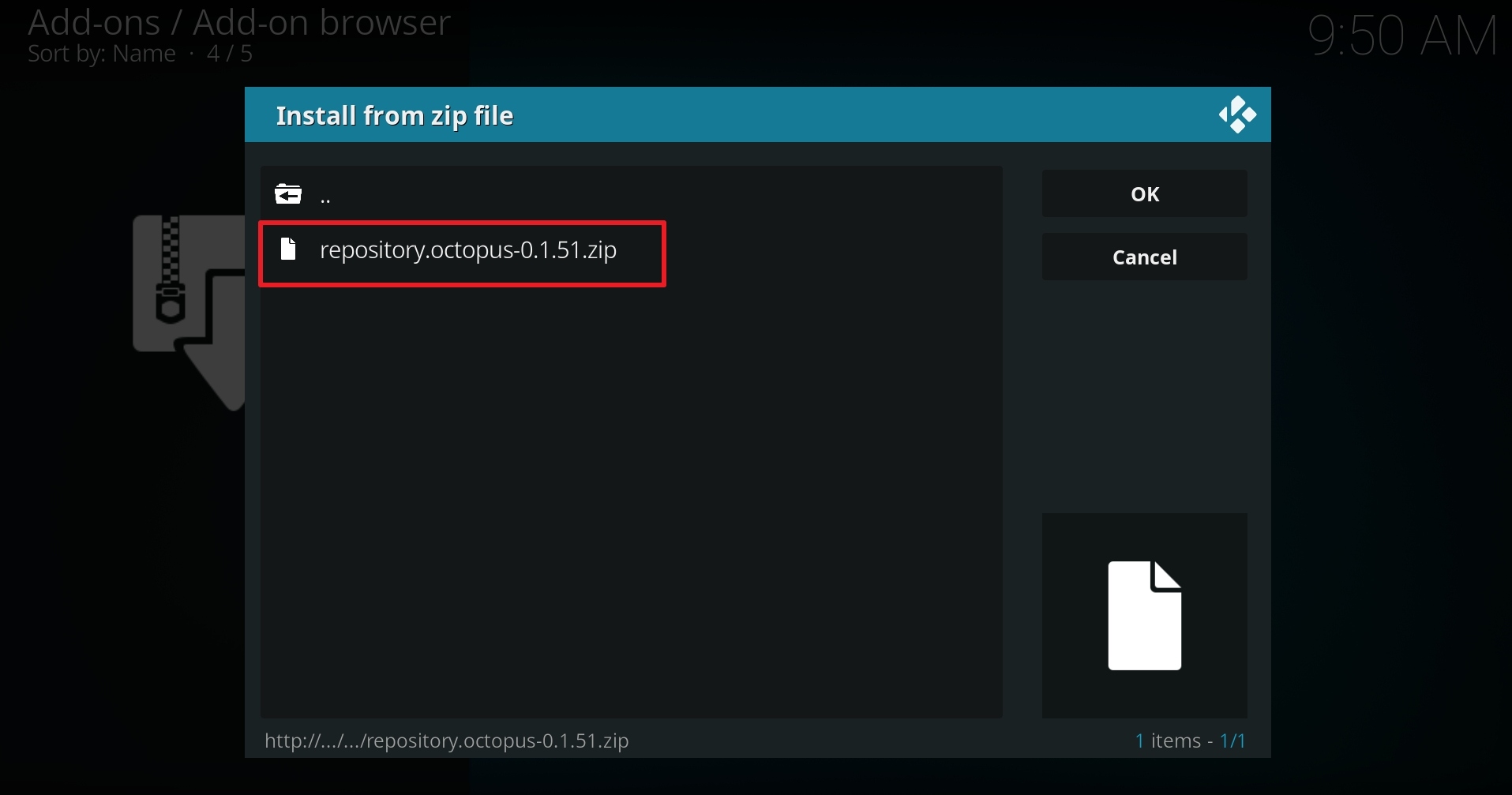 install alvin kodi addon step 18