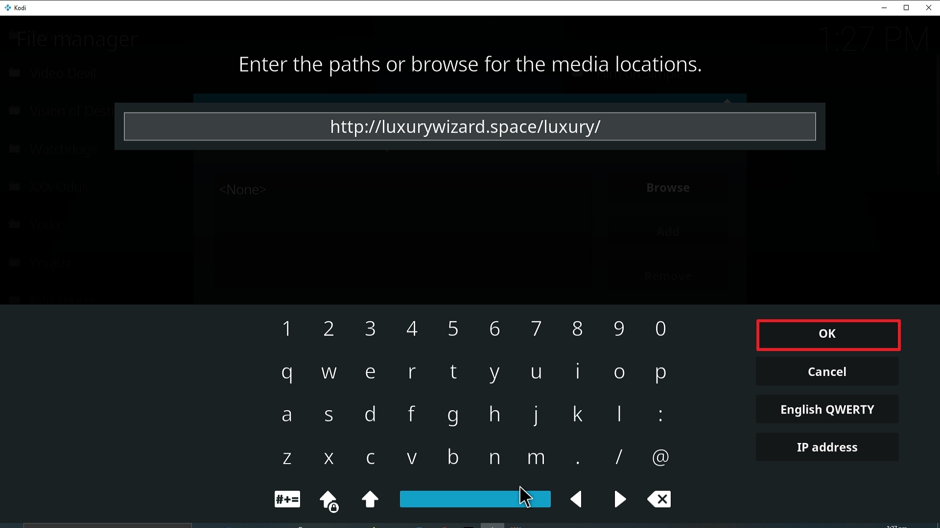 Step 10 Installing Limitless Kodi addon on Kodi