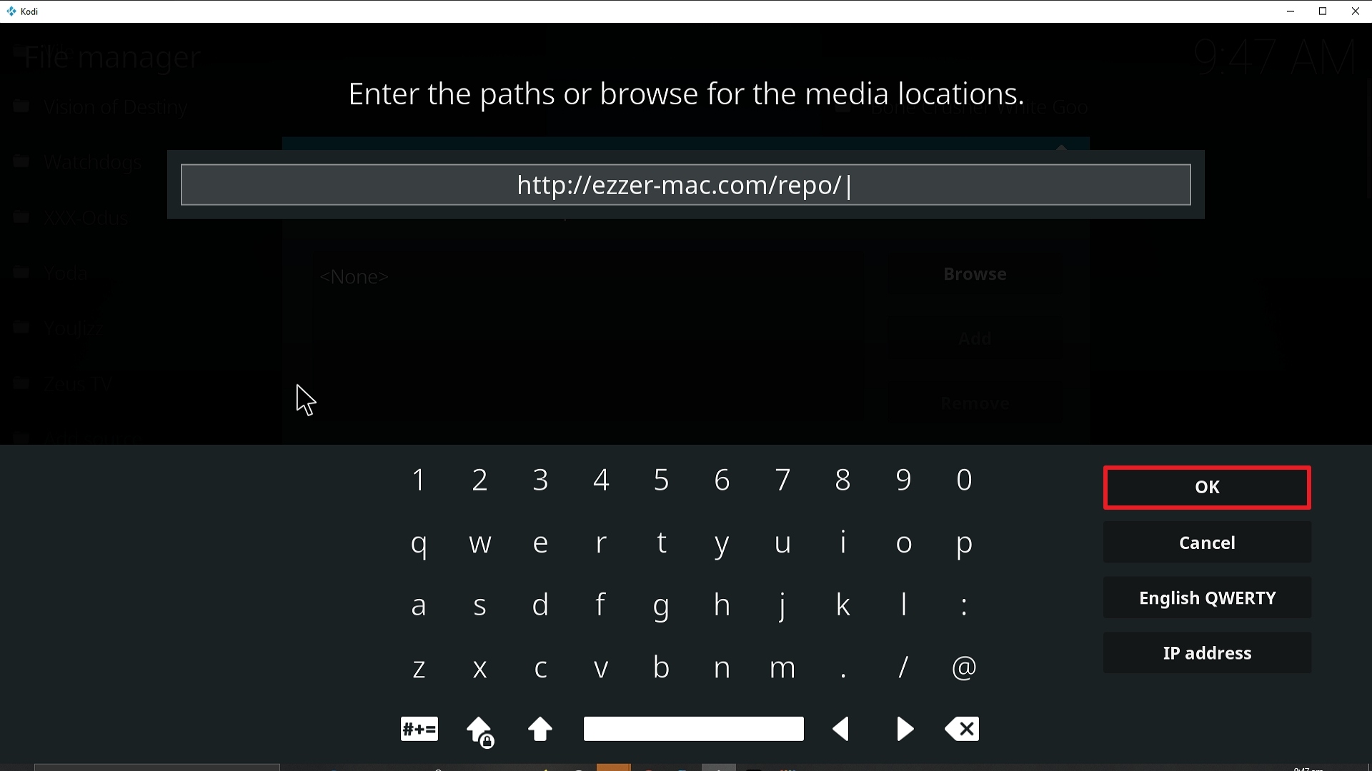 Step 10 Installing METV addon on Kodi
