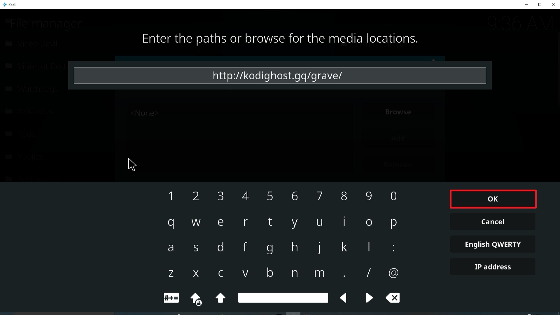 Step 10 Installing SelfLess Kodi addon on Kodi