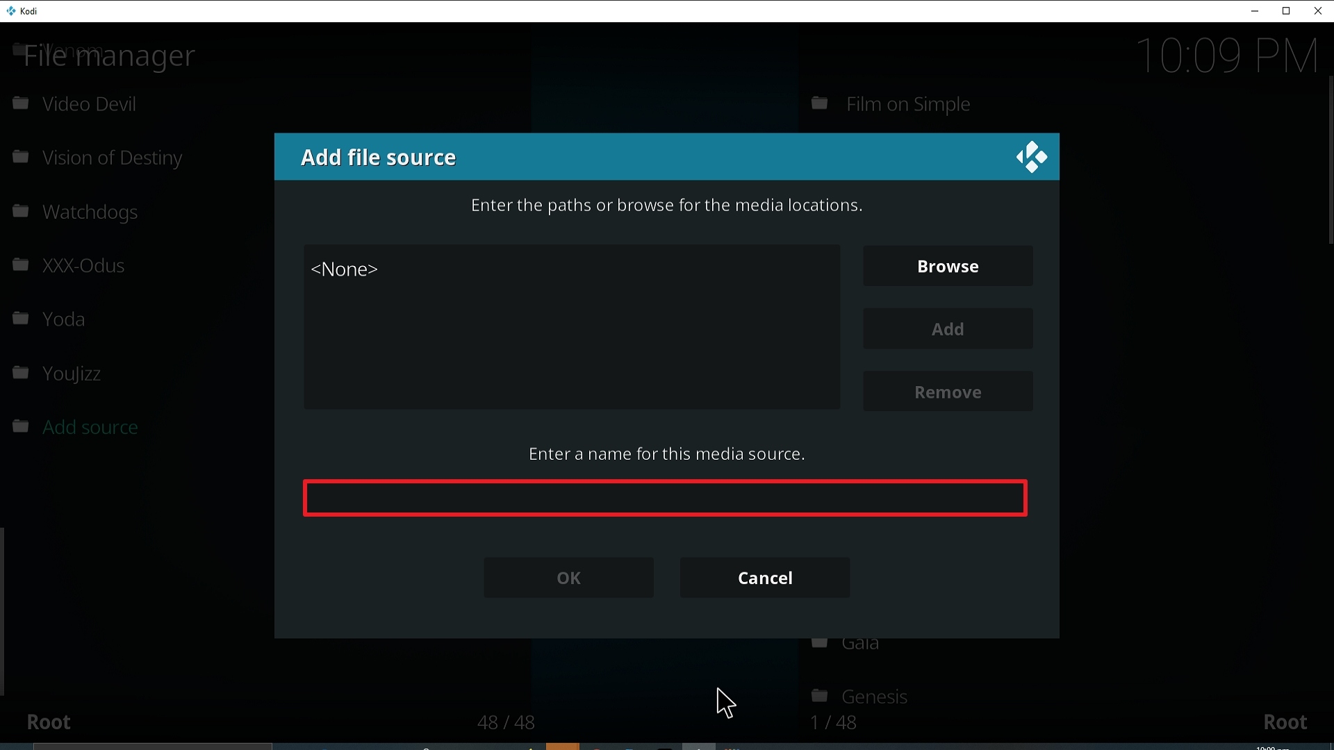 Step 11 Installing Chains of Absolution Kodi addon on Kodi