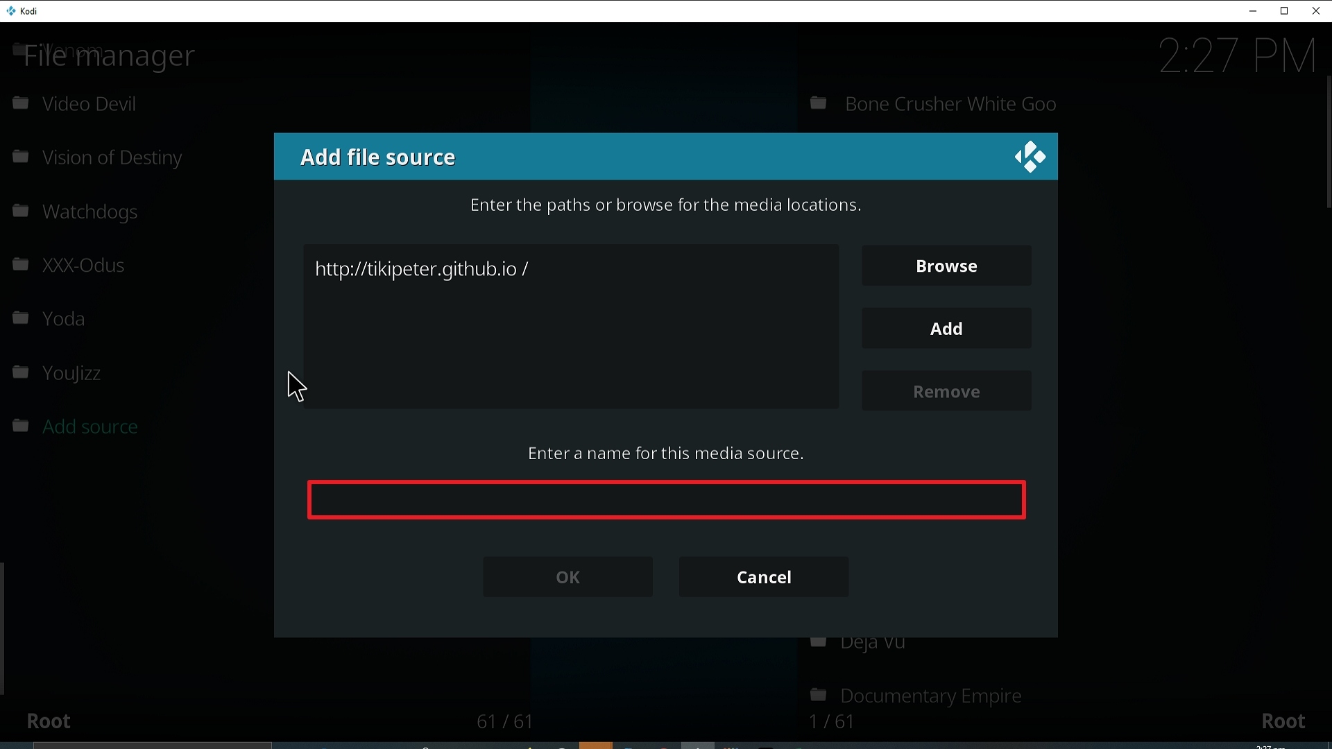 Step 11 Installing FEN addon on Kodi