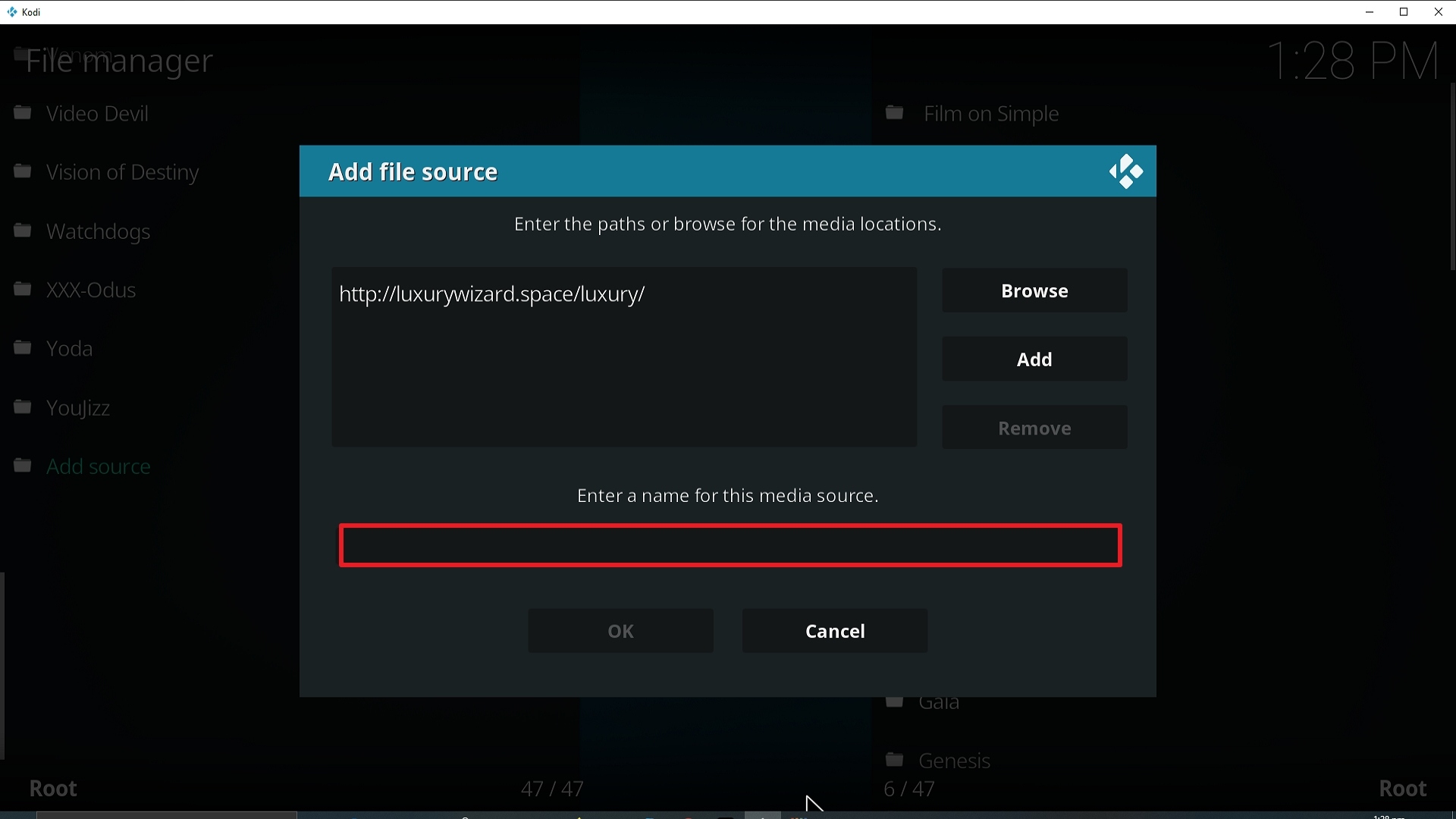 Step 11 Installing Limitless Kodi addon on Kodi