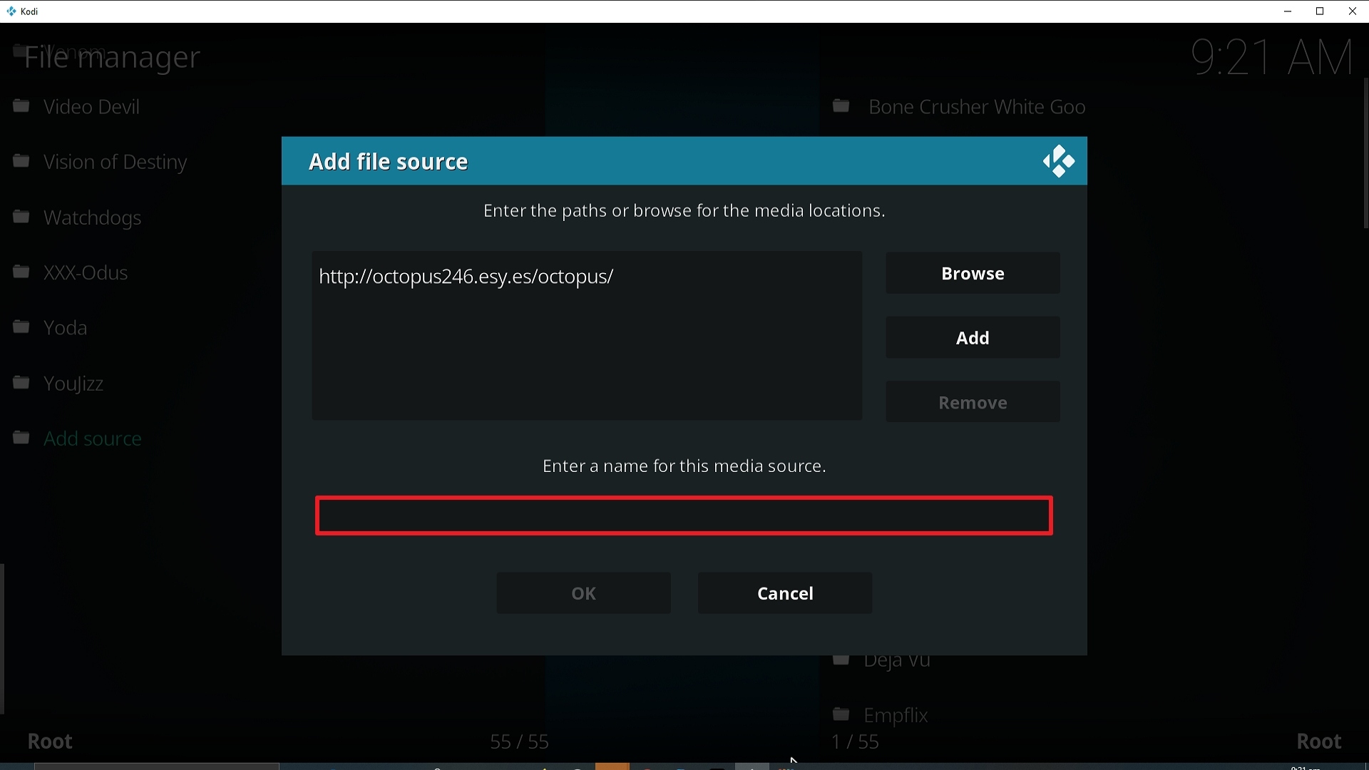 Step 11 Installing Taz addon on Kodi