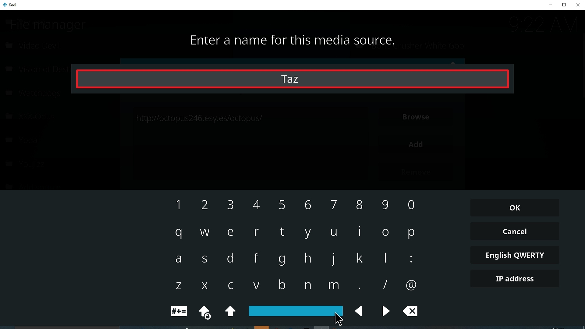 Step 12 Installing Taz addon on Kodi