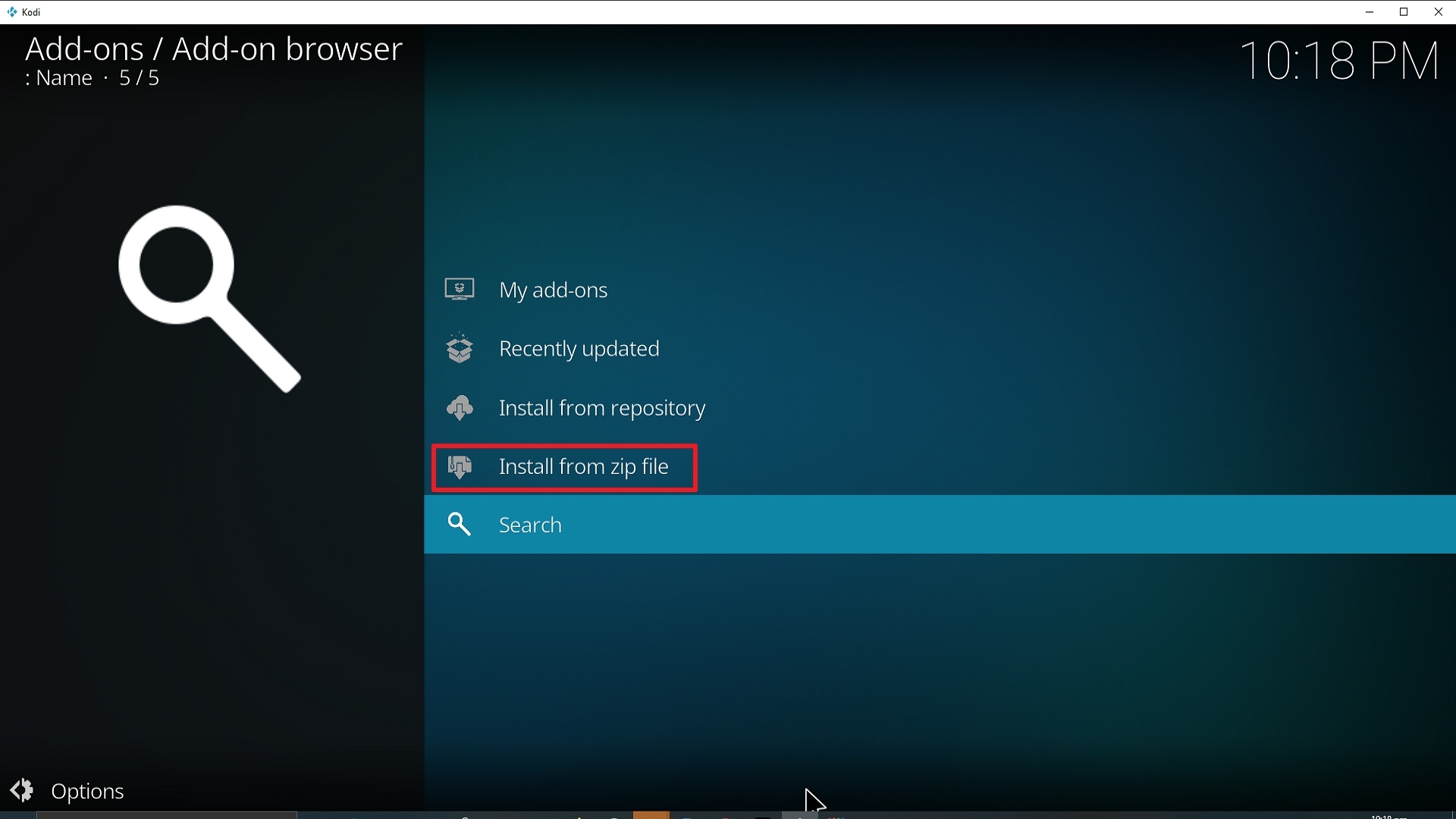 Step 16 Installing Luxray addon on Kodi