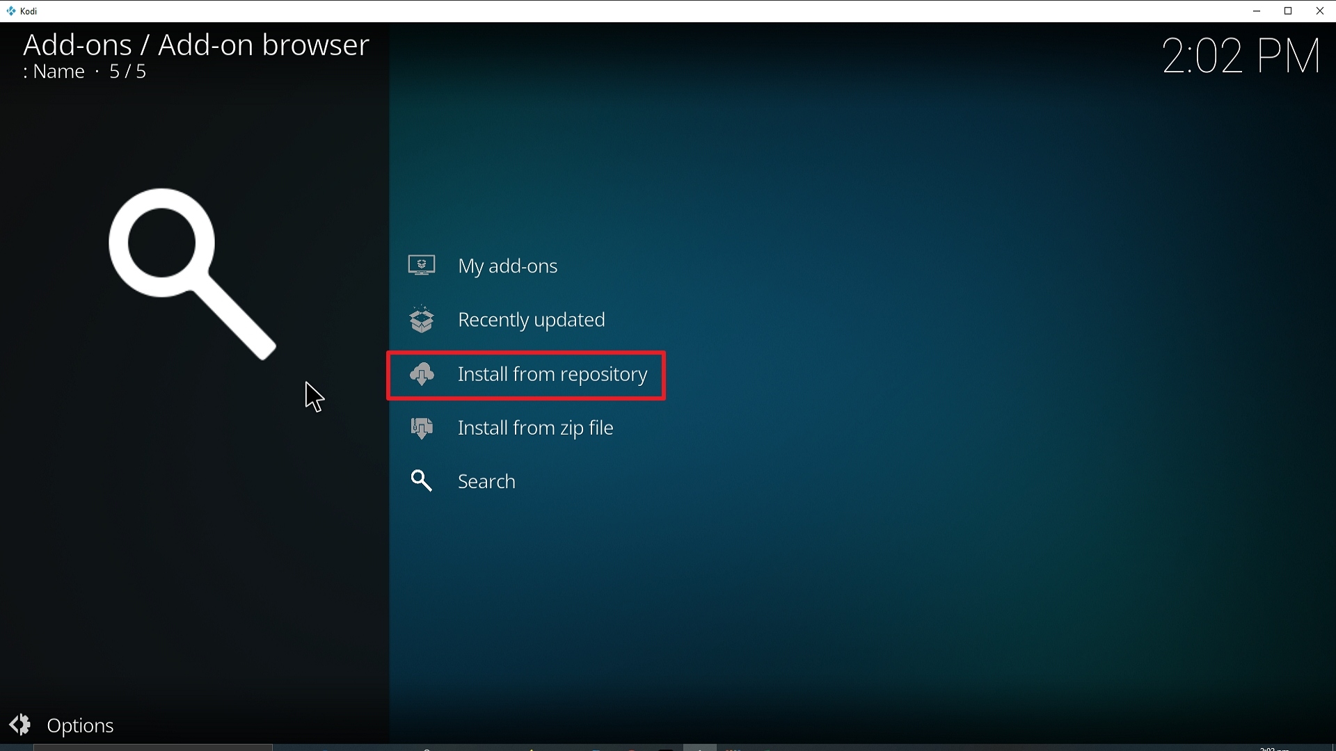 Step 19 Installing Limitless Kodi addon on Kodi