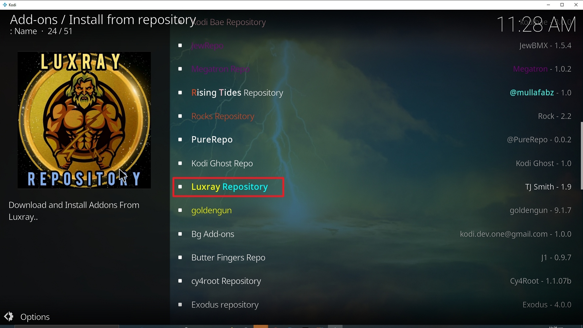 Step 20 Installing Come at me Bro addon on Kodi