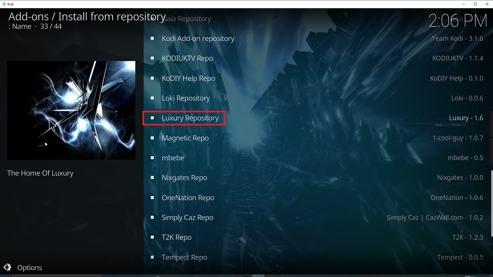 Step 20 Installing Limitless Kodi addon on Kodi