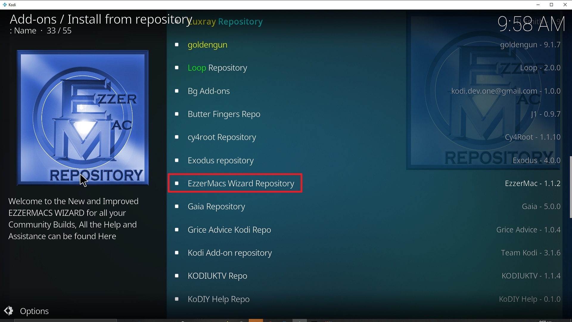 Step 20 Installing METV addon on Kodi
