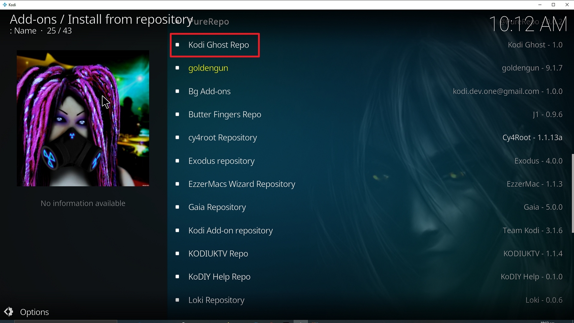 Step 20 Installing SelfLess Kodi addon on Kodi