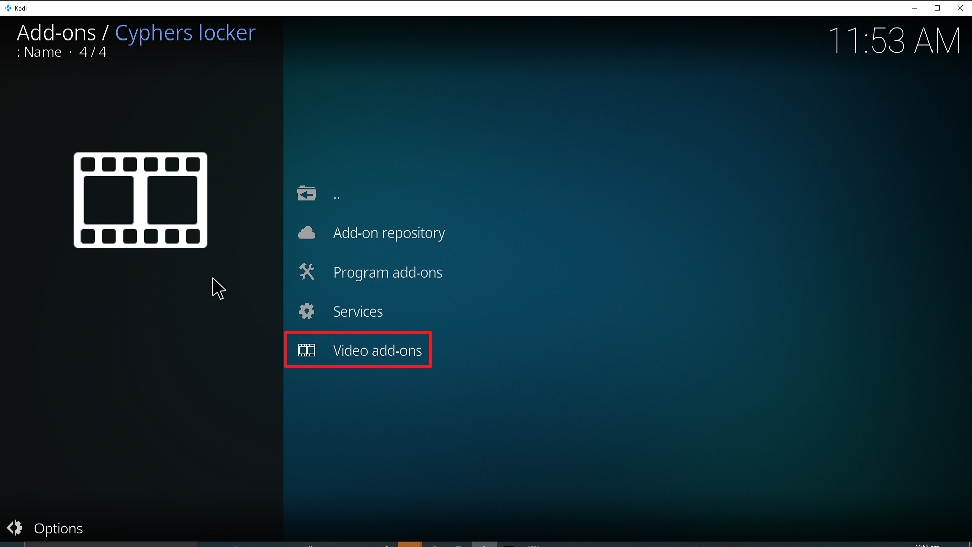 Step 21 Installing Cypher Media Kodi addon on Kodi