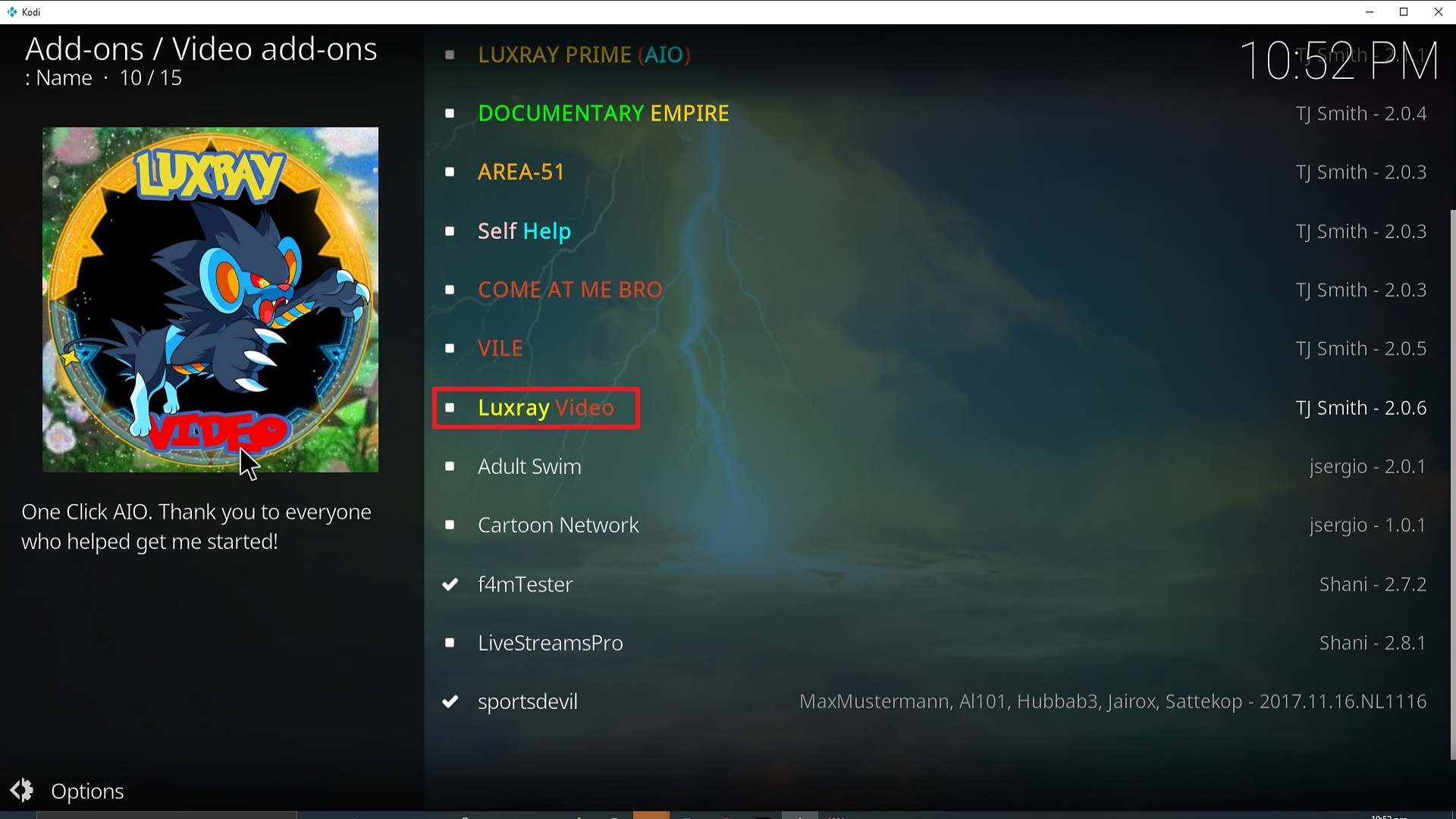 Step 22 Installing Luxray addon on Kodi