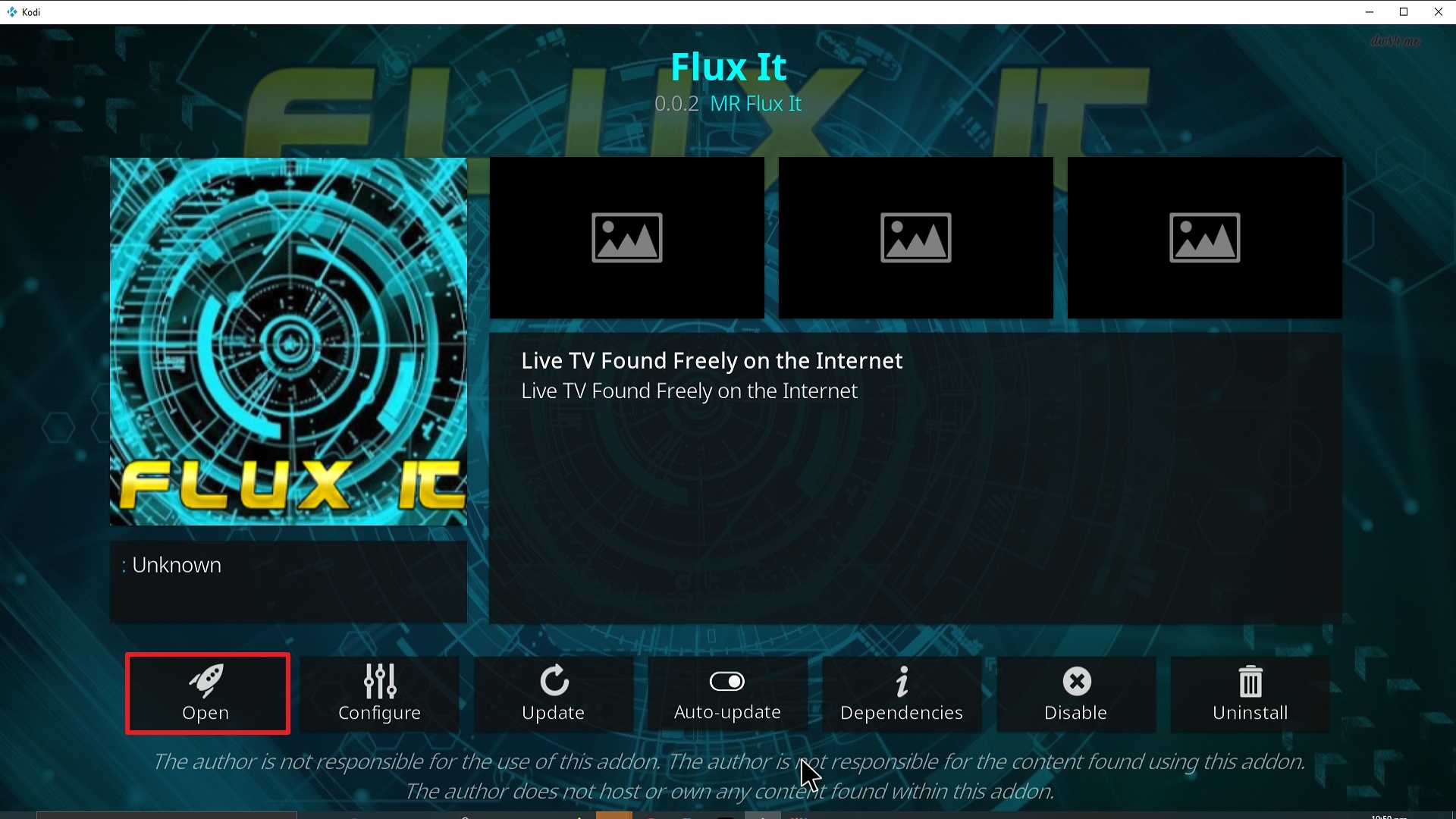 Step 26 Installing Flux It addon on Kodi