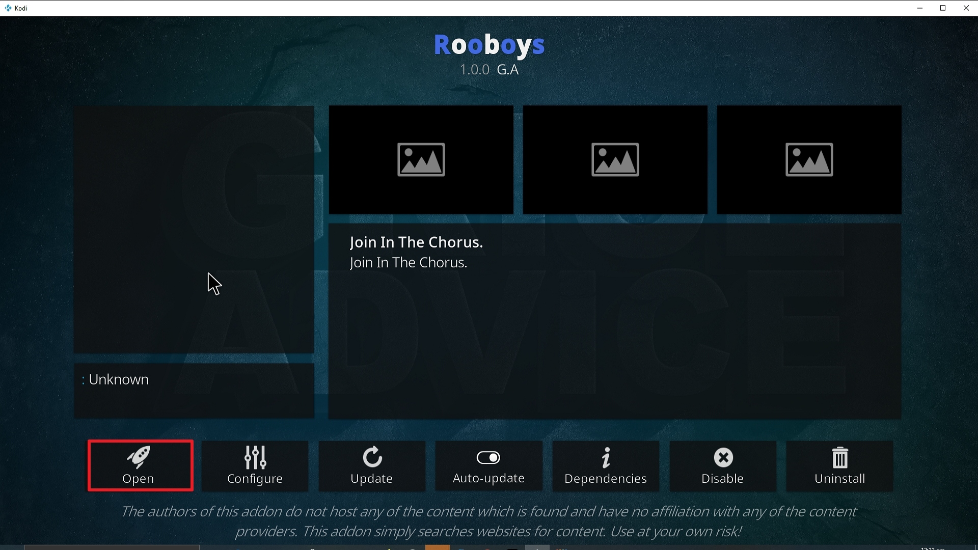 Step 26 Installing Rooboys addon on Kodi
