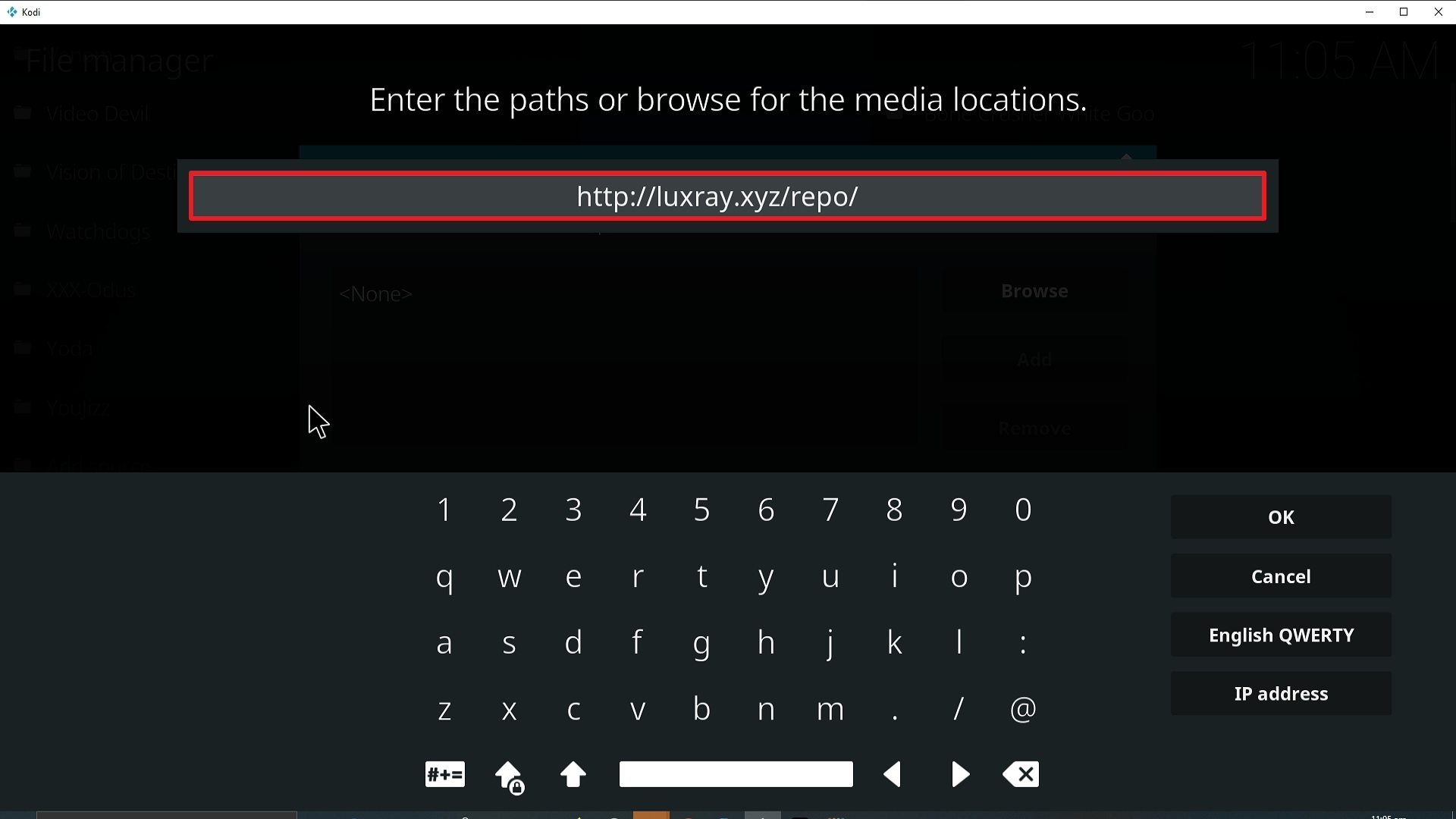 Step 9 Installing Come at me Bro addon on Kodi