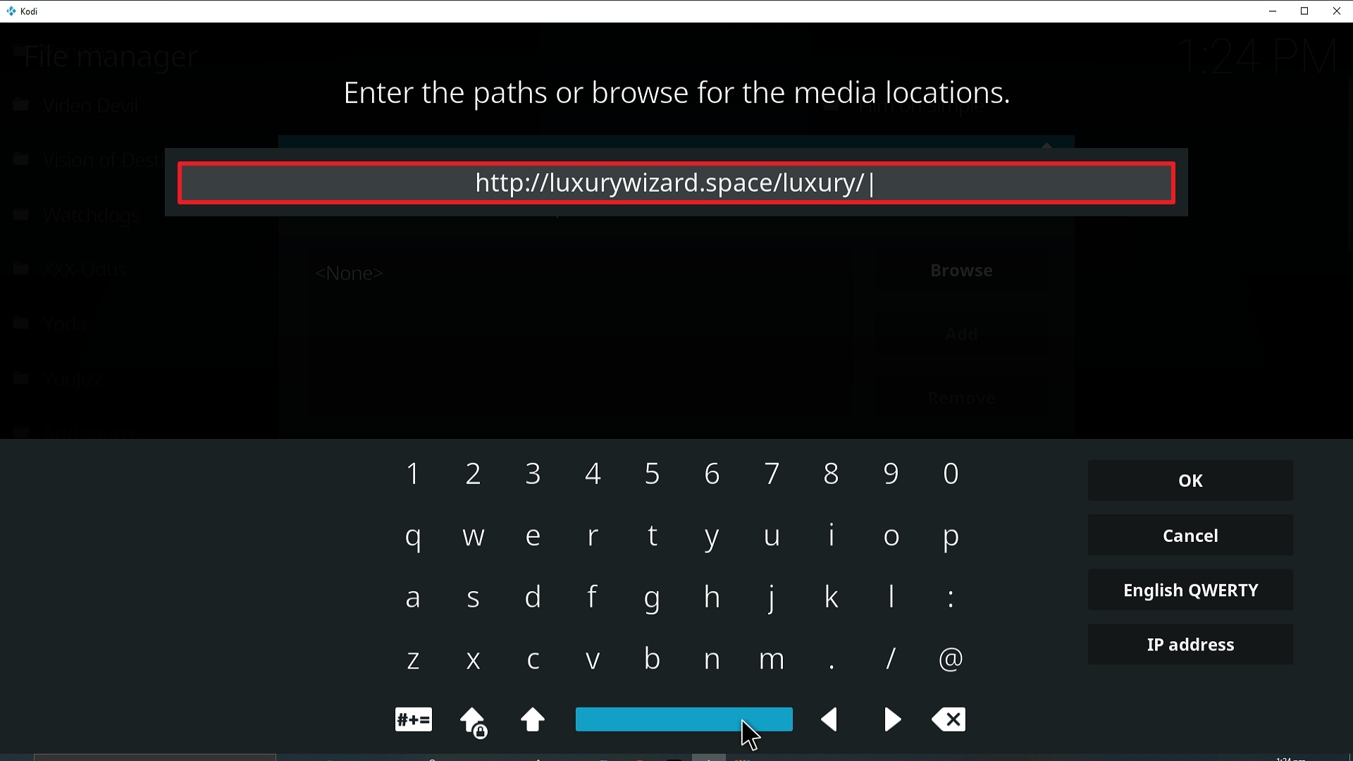 Step 9 Installing Limitless Kodi addon on Kodi