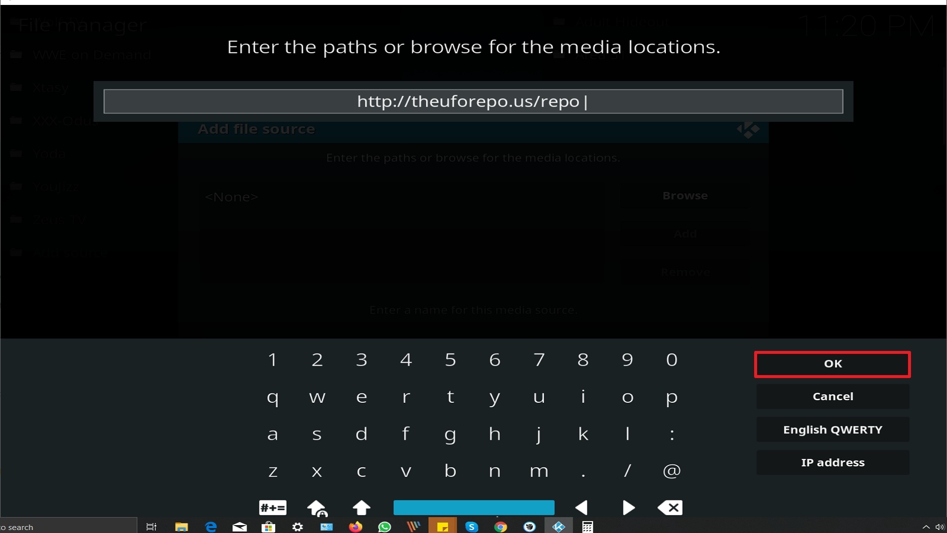 Step 10 Installing Galaxy addon on Kodi