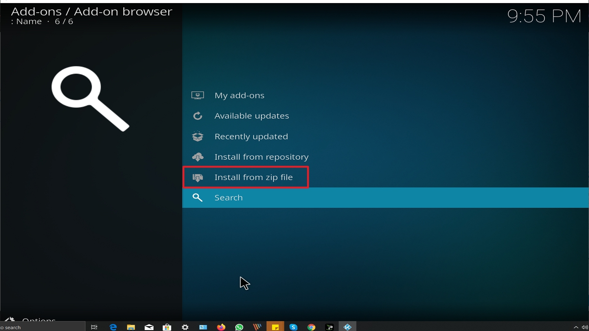 Step 16 Installing A Pirate's Life For Me addon on Kodi