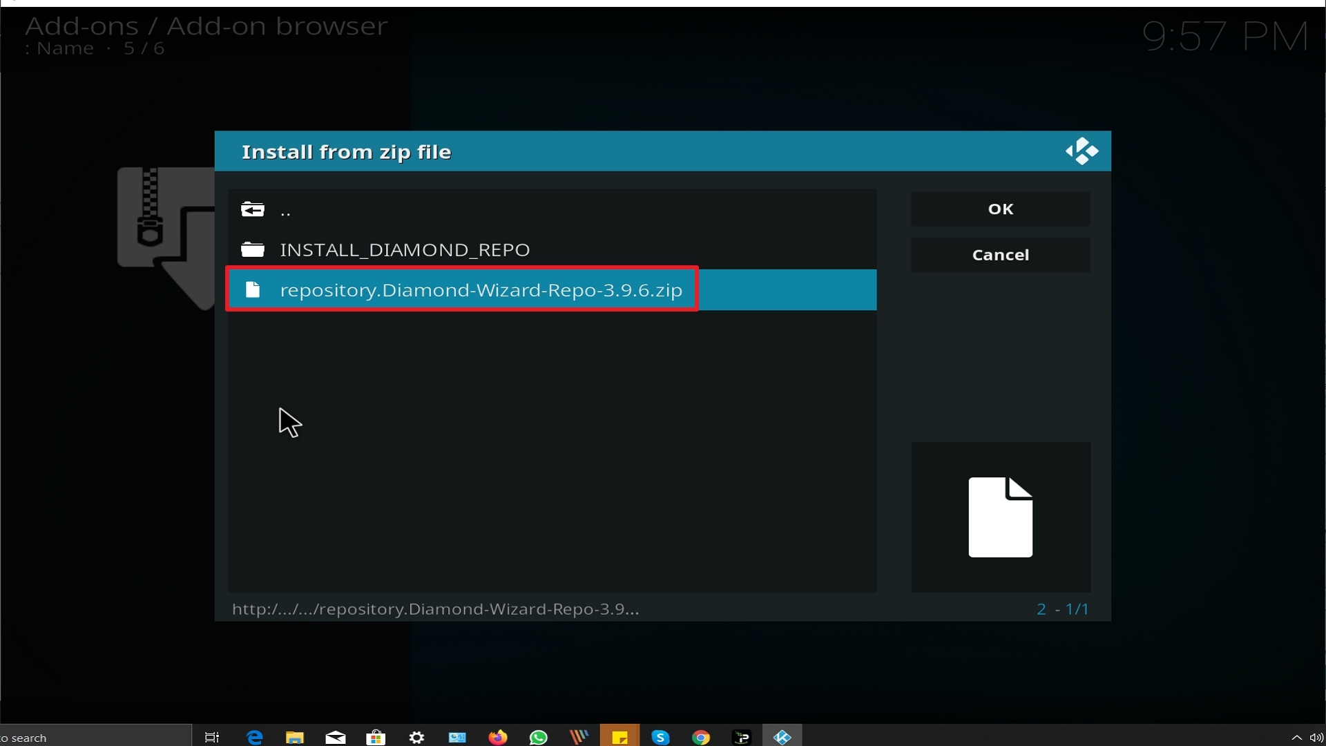 Step 18 Installing A Pirate's Life For Me addon on Kodi