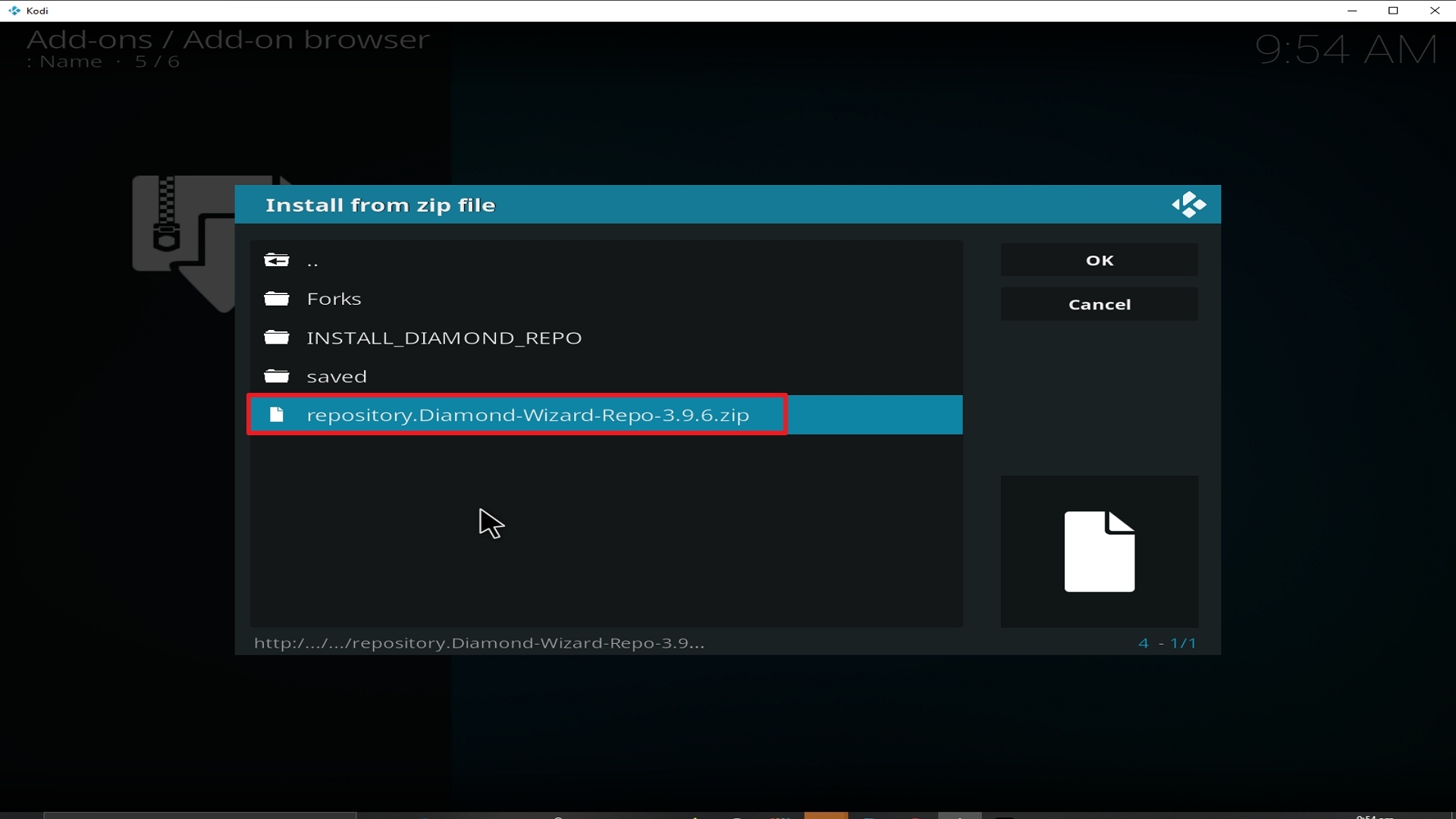 Step 18 Installing Jen of Debrid addon on Kodi