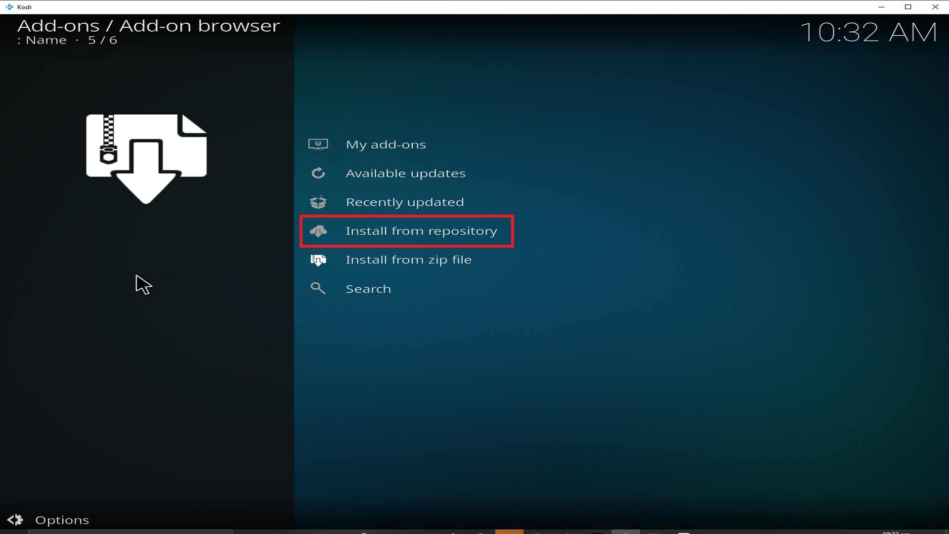 Step 19 Installing Covenant addon on Kodi
