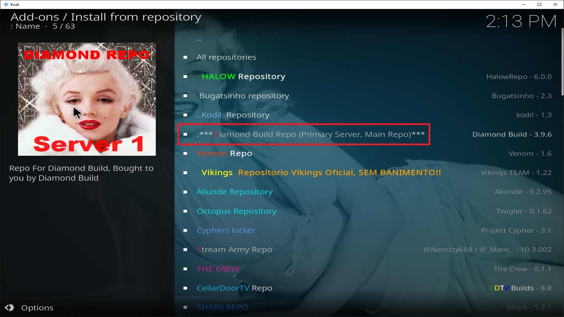 Step 20 Installing Delta Quadrant addon on Kodi