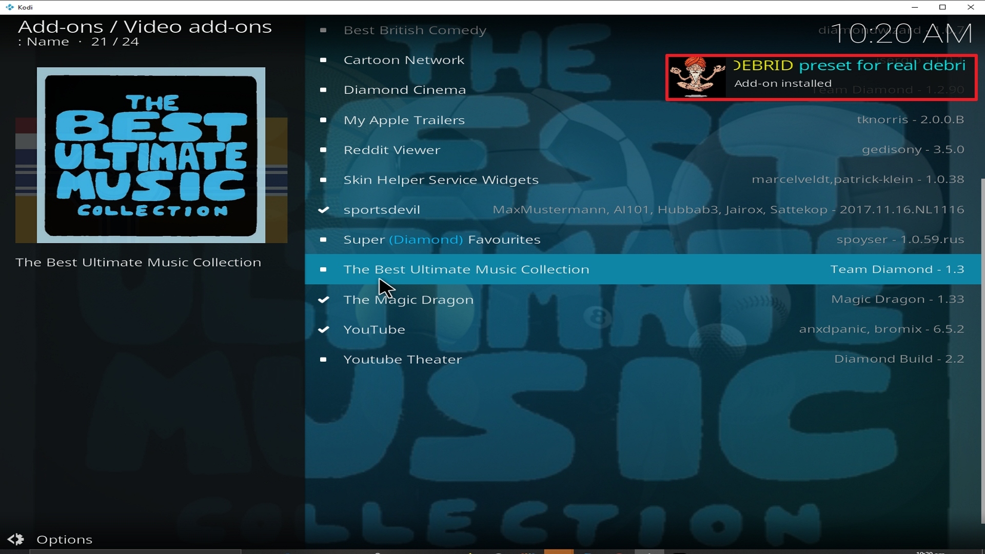 Step 25 Installing Jen of Debrid addon on Kodi