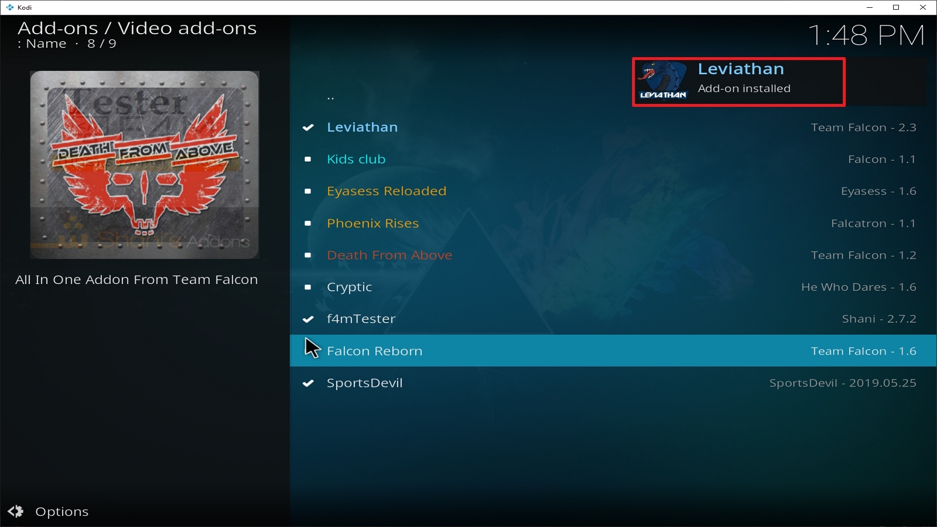 Step 25 Installing Leviathan addon on Kodi