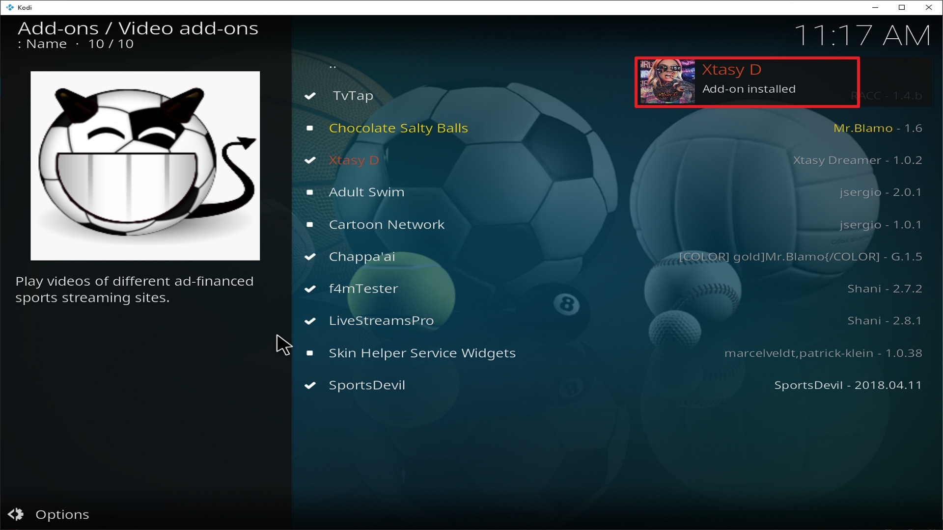 Step 26 Installing Xtasy addon on Kodi