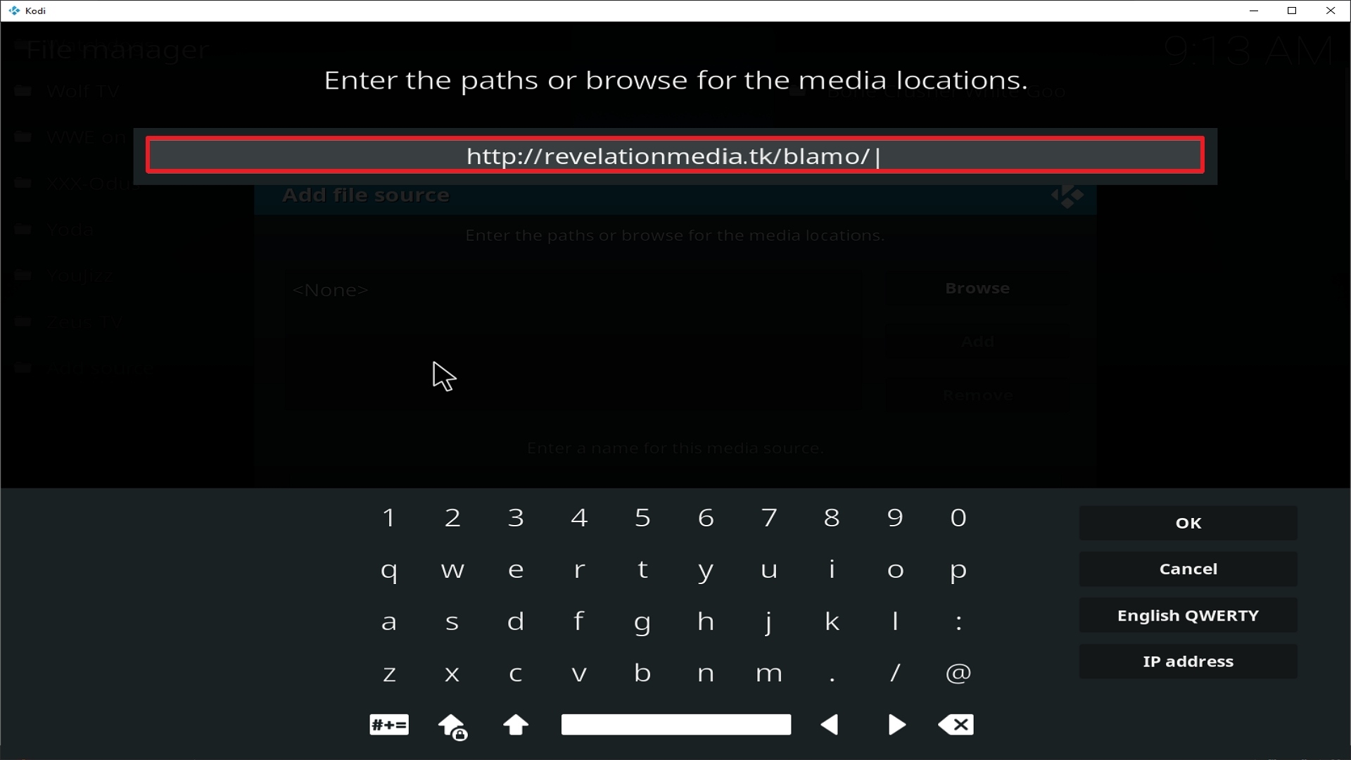 Step 9 Installing Cartoon Network addon on Kodi
