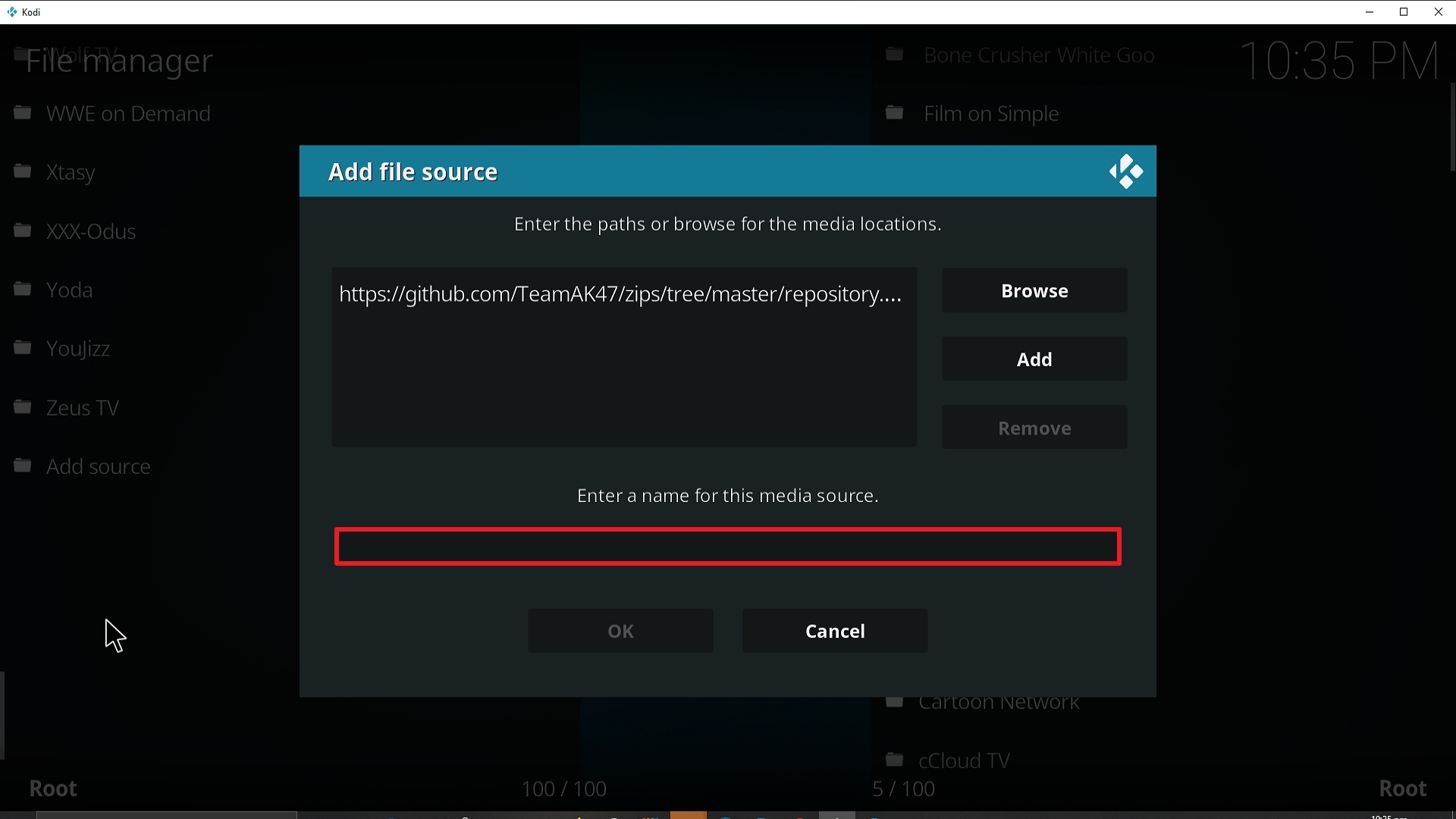 Step 11 Installing Primal addon on Kodi