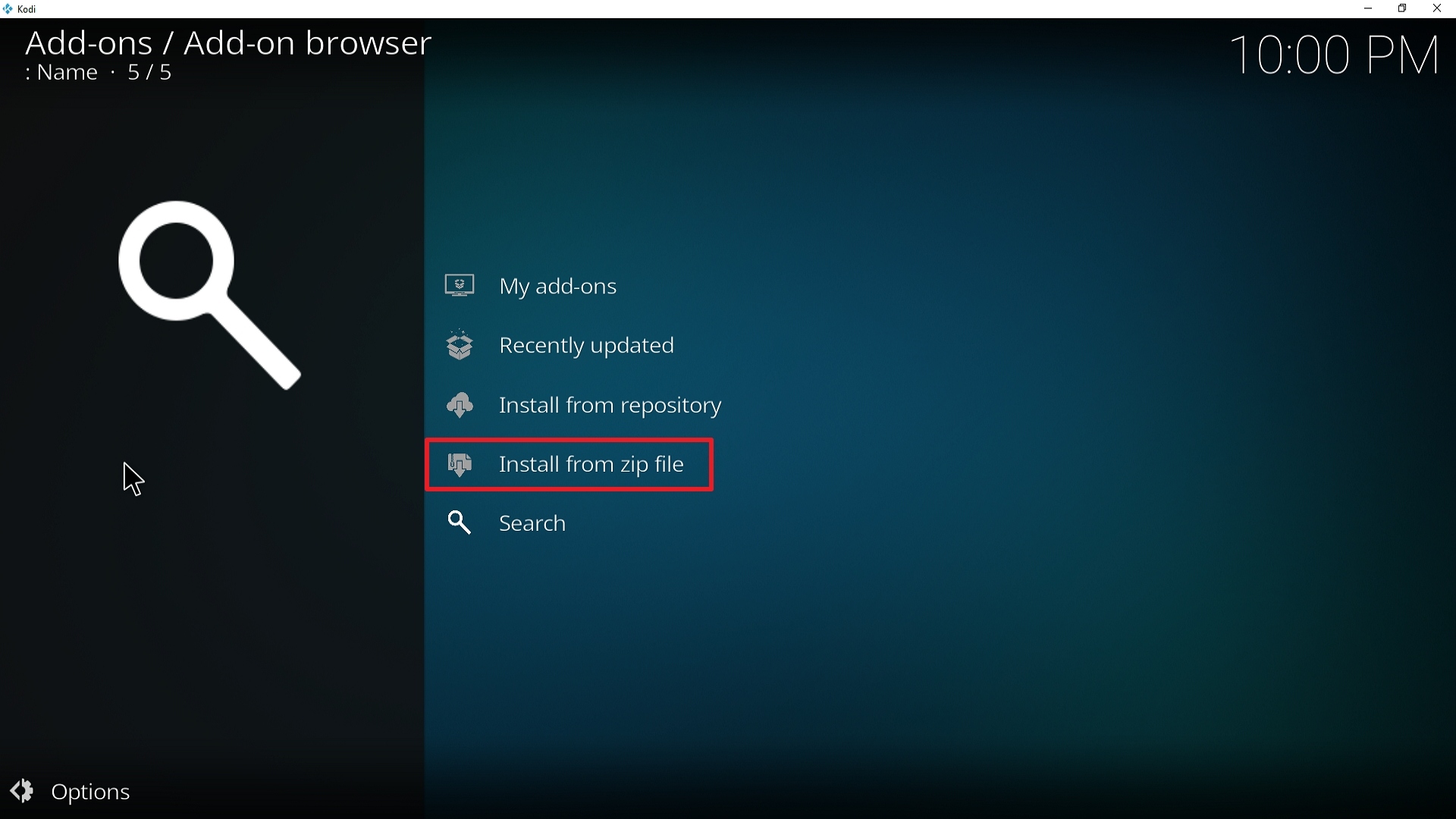 Step 16 Installing Cartoon Network addon on Kodi