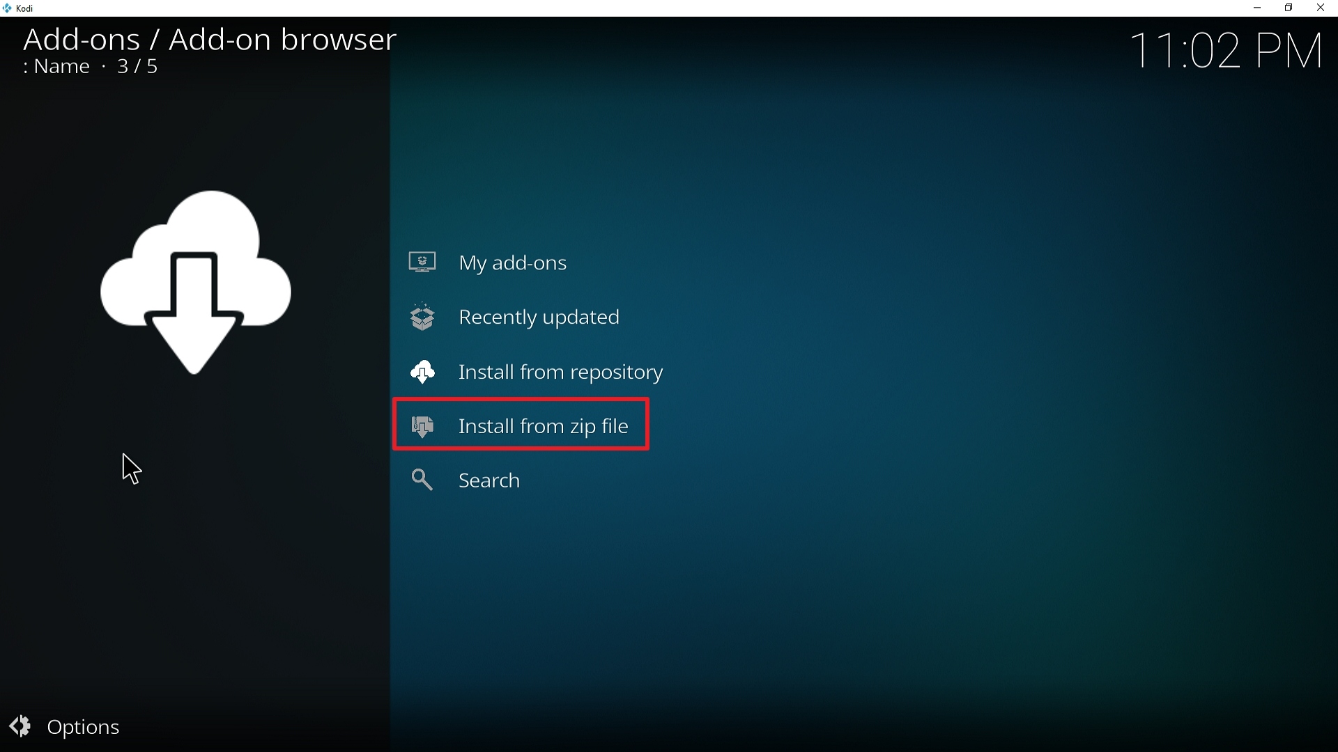 Step 16 Installing Open Meta addon on Kodi