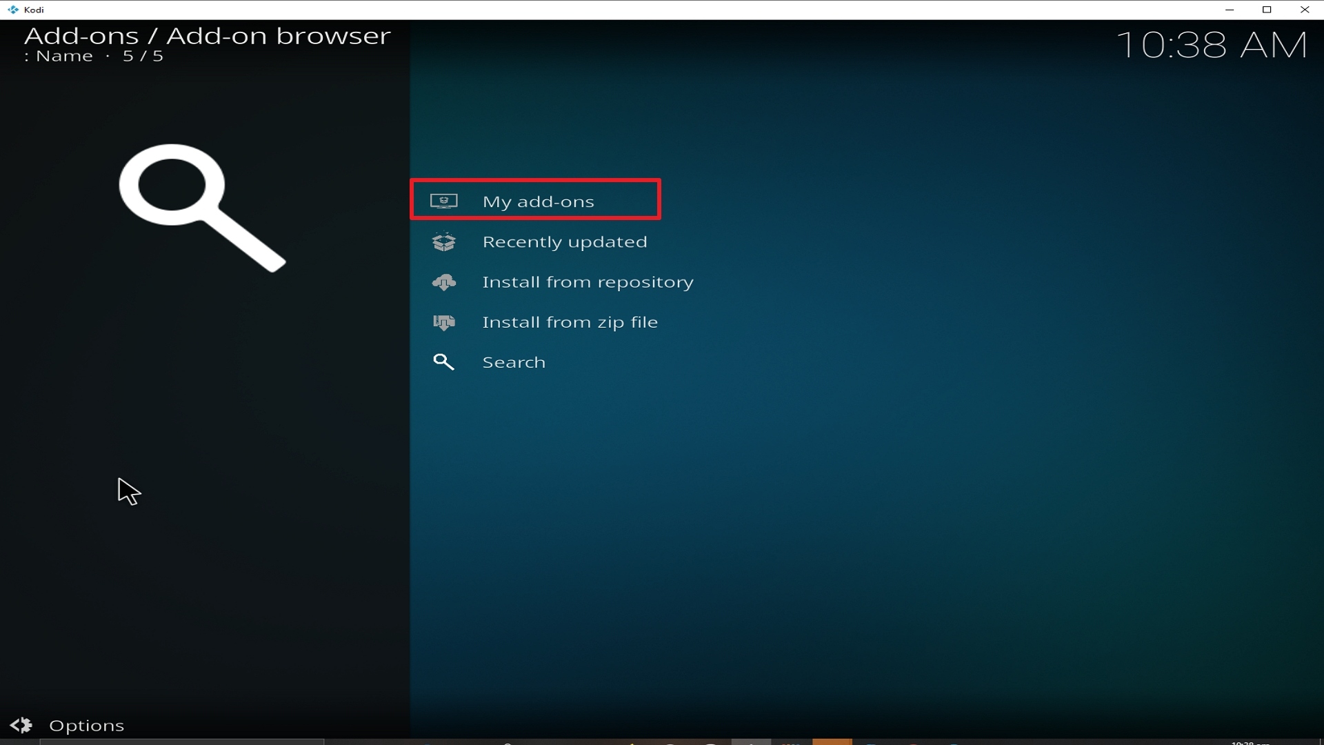 Step 20 Installing Dark Legion addon on Kodi