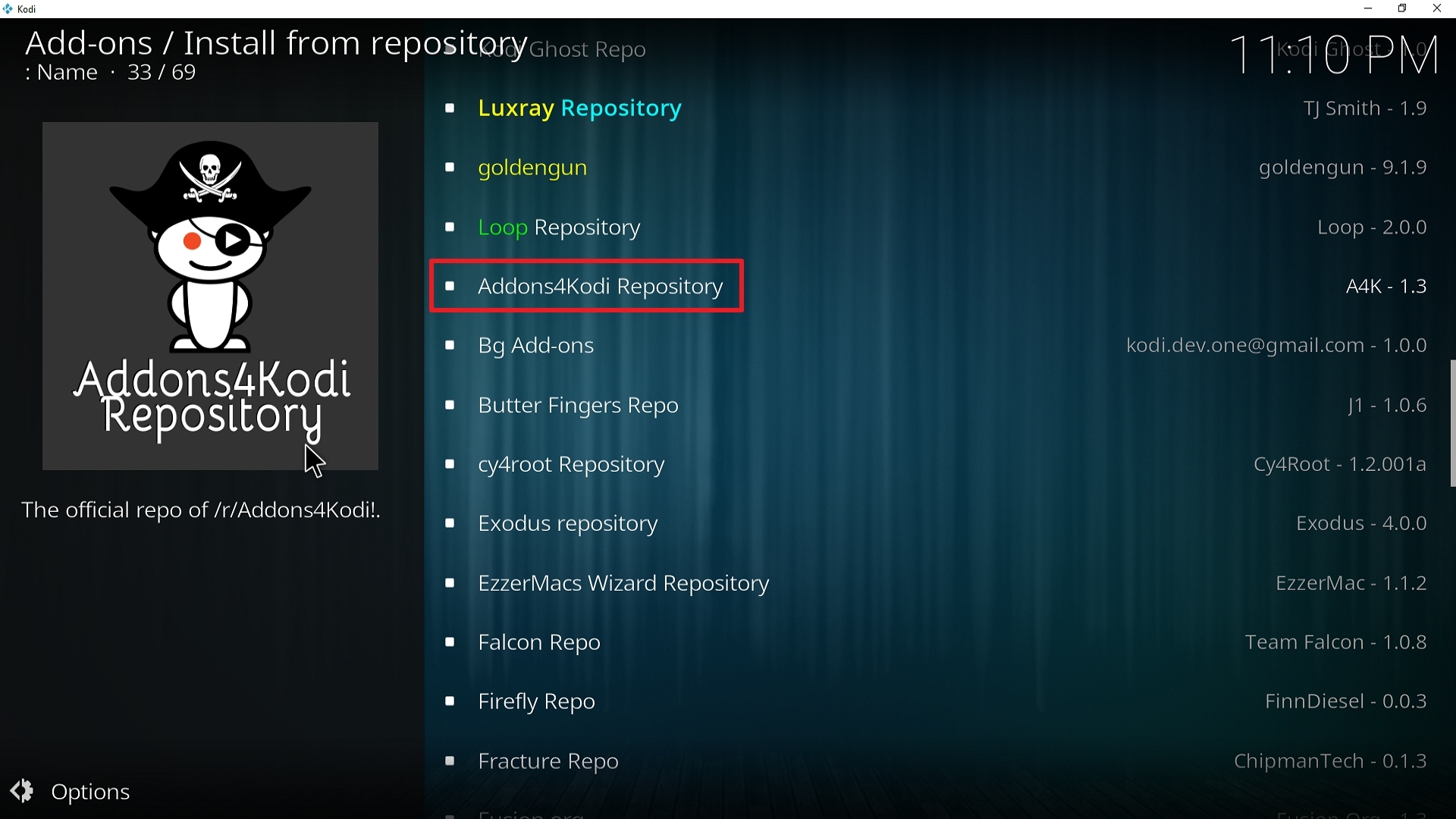 Step 20 Installing Open Meta addon on Kodi
