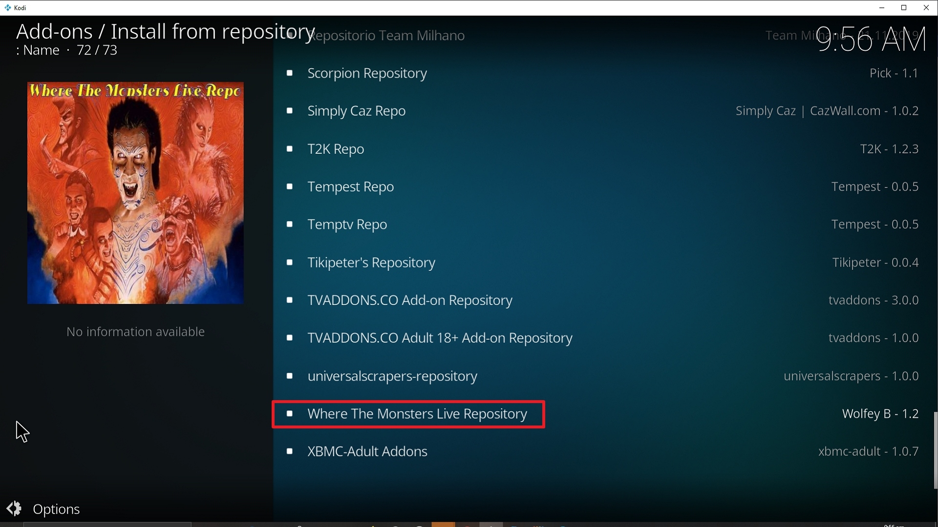 Step 20 Installing Wolf Pack addon on Kodi