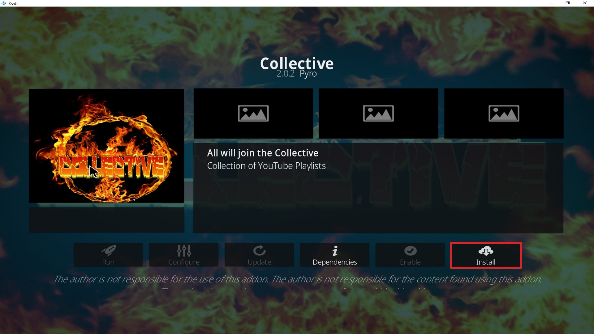 Step 23 Installing Collective addon on Kodi
